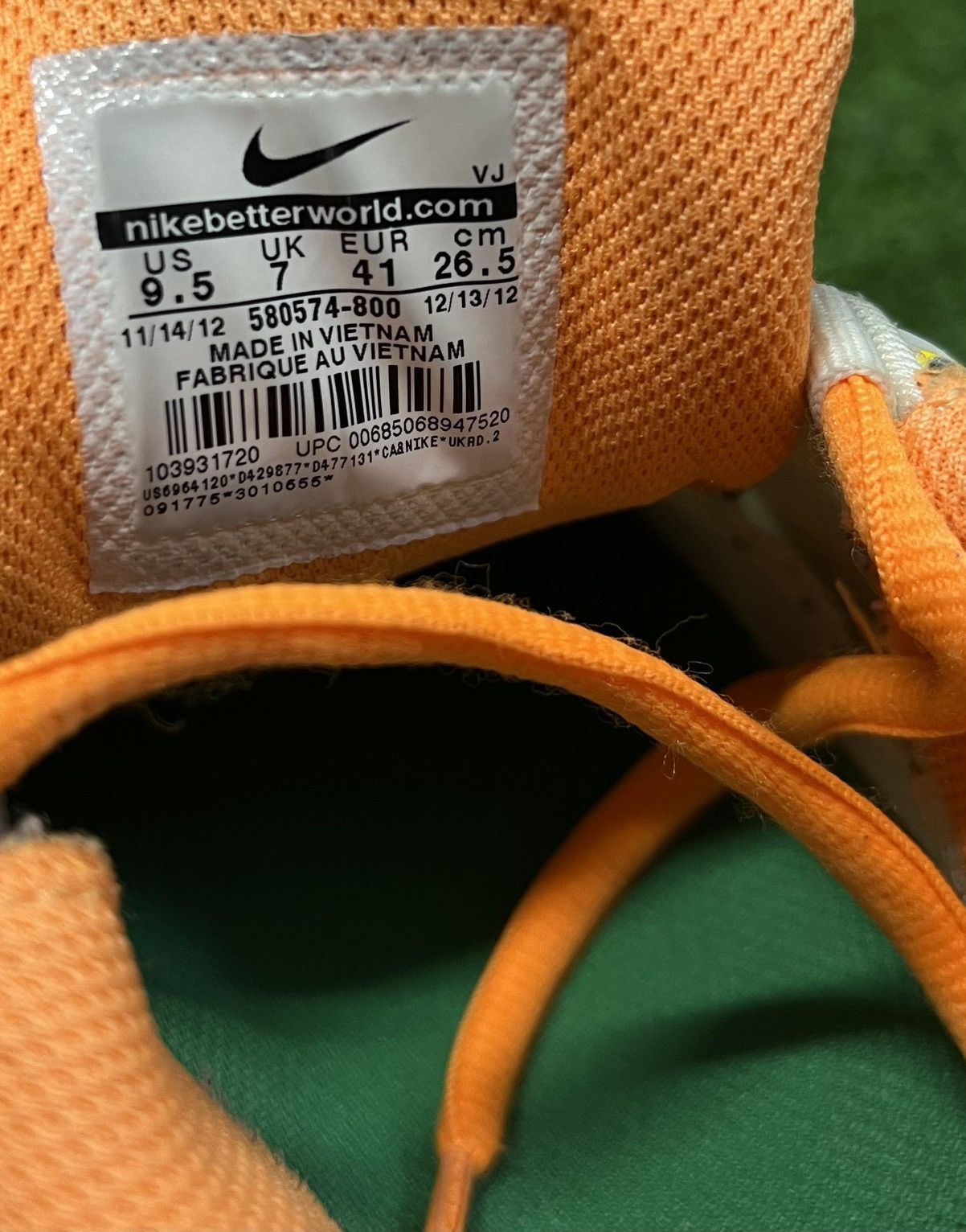 Nike × Vintage Y2K NIKE SHOX NZ “Bright Citrus” Size US 9.5 / IT 39.5 - 5 Thumbnail