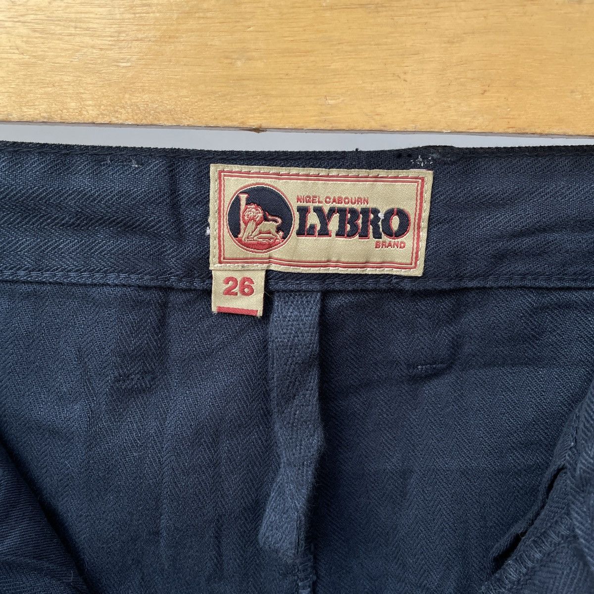 Nigel Cabourn Nigel Cabourn LYBRO Garment Dye British Navy Size 26" / US 2 / IT 38 - 4 Thumbnail