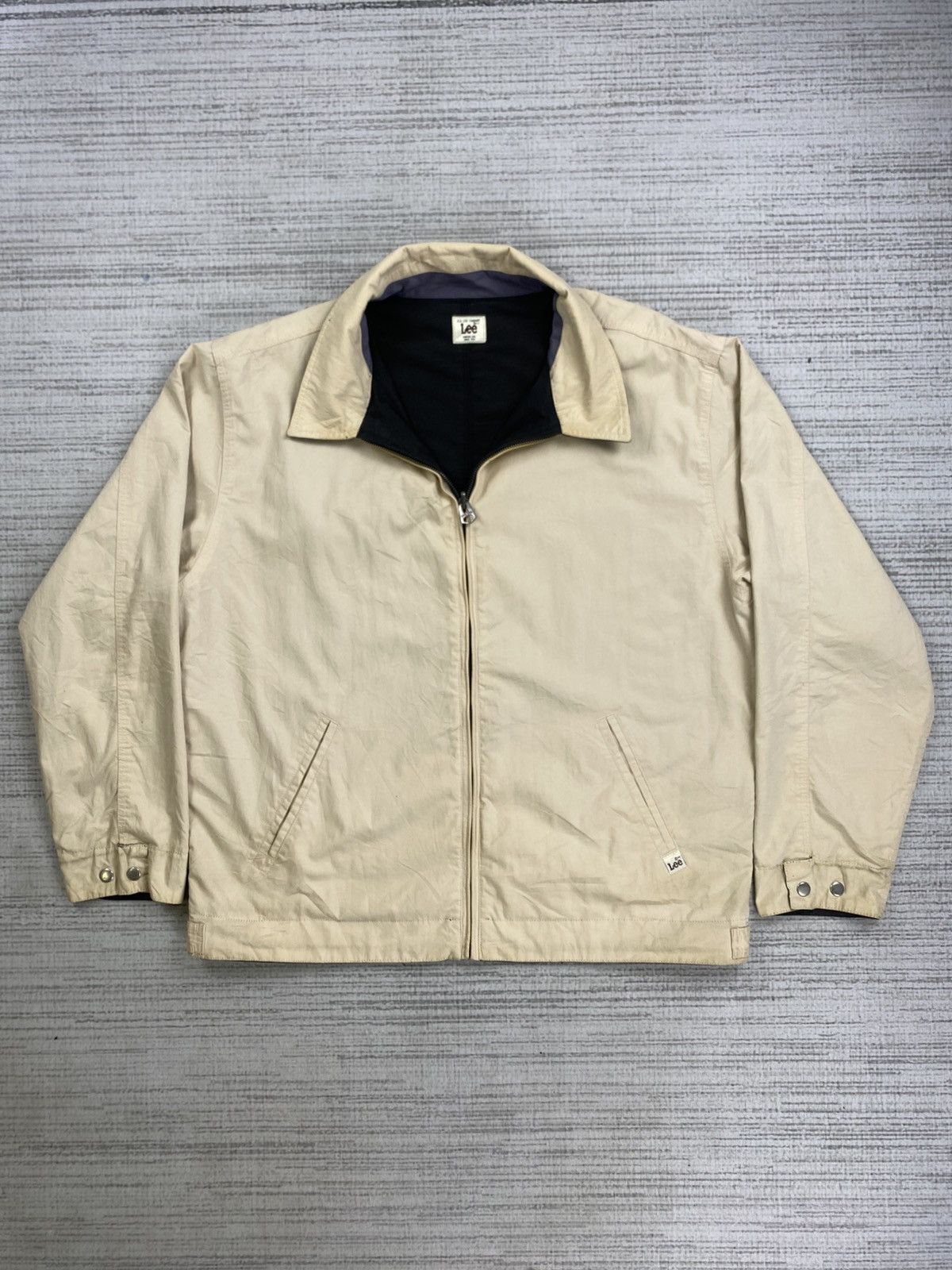 Japanese Brand × Lee × Vintage Vintage 90s LEE DENIM USA Reversible Jacket Size US XL / EU 56 / 4 - 6 Thumbnail