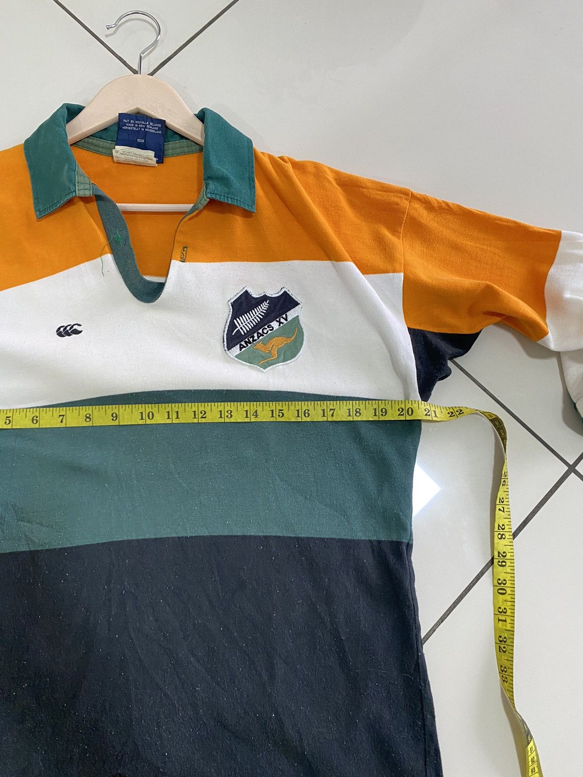 Canterbury of New Zealand Anzacs XV Canterbury rugby jersey Years 1989 Rare Shirt ‼️‼️ Size US L / EU 52-54 / 3 - 15 Thumbnail