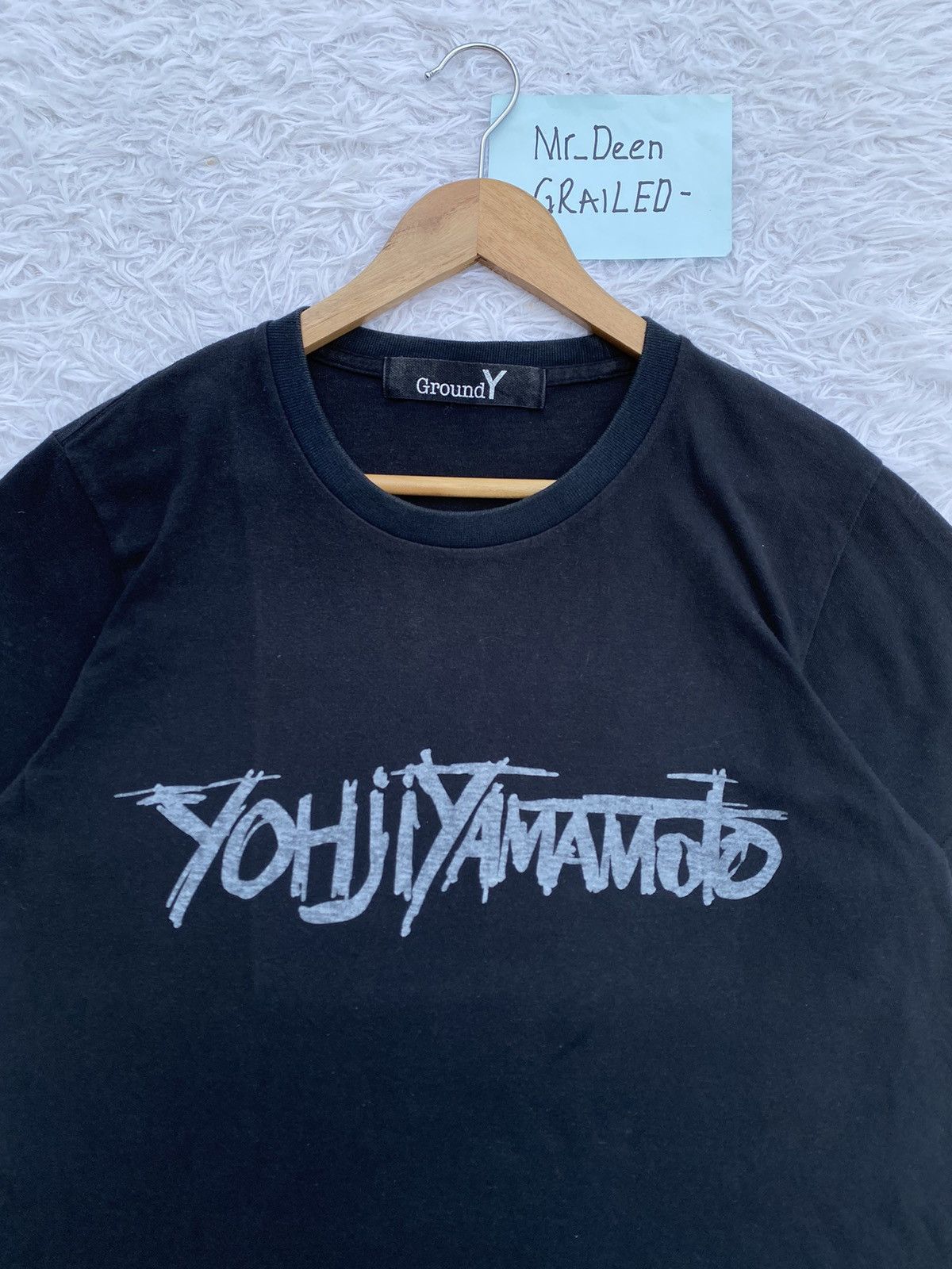 Yohji Yamamoto Rare Vintage Yohji Yamamoto Spellout Tshirt Size US M / EU 48-50 / 2 - 1 Thumbnail