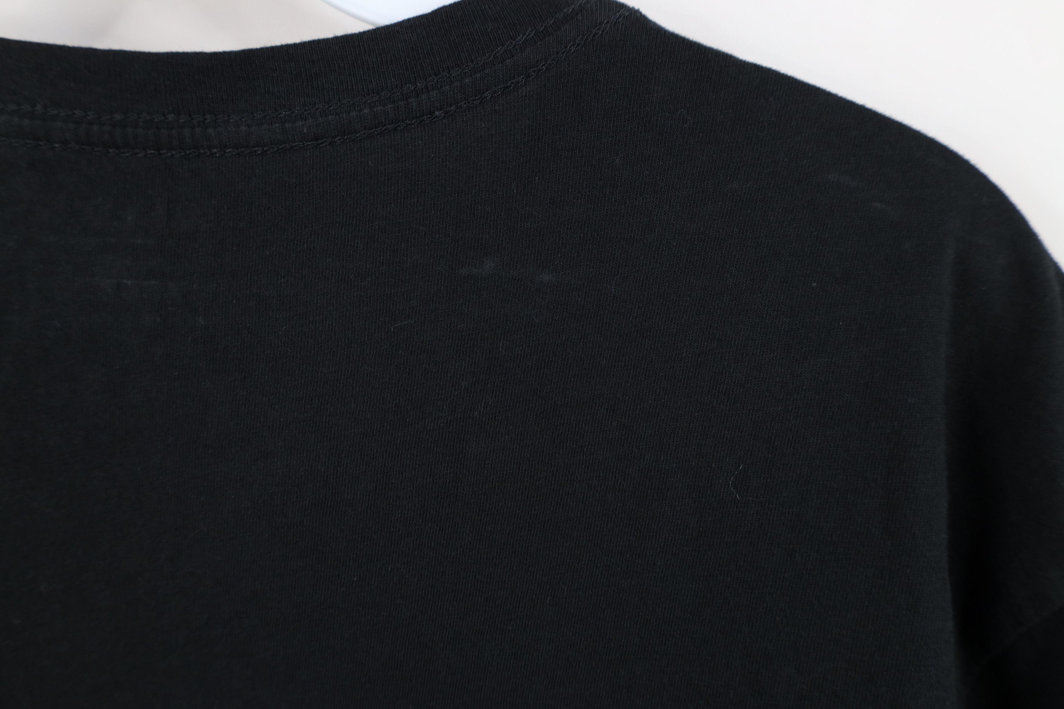 J.Crew J Crew Blank Cotton Knit Short Sleeve V-Neck T-Shirt Black Size US L / EU 52-54 / 3 - 11 Thumbnail