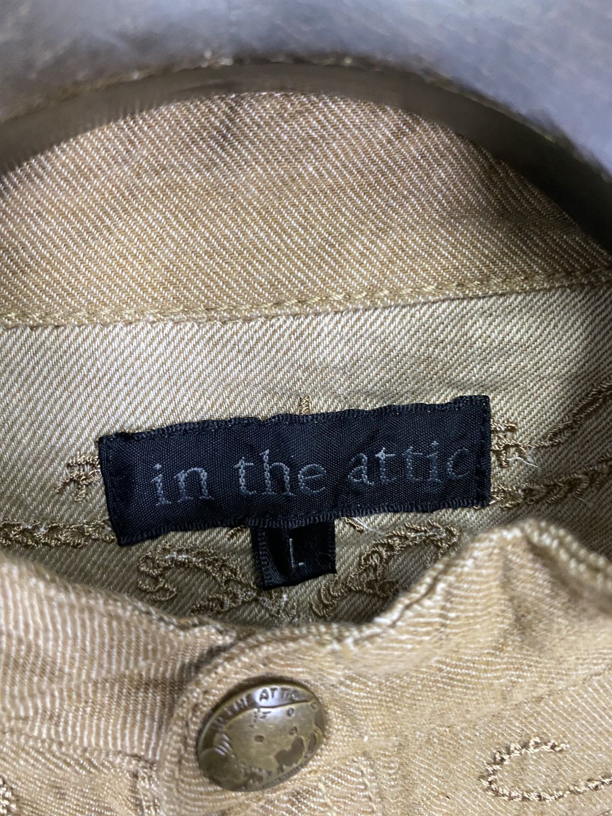 If Six Was Nine × In The Attic × Seditionaries In the attic emboidery shirt snap button very rare Size US L / EU 52-54 / 3 - 8 Thumbnail