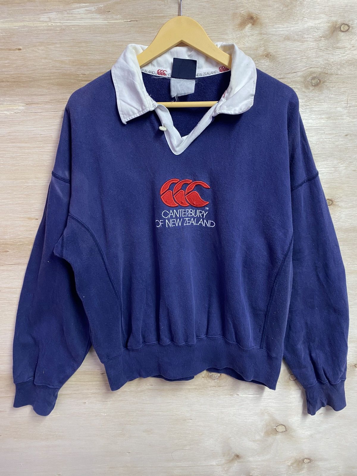 Canterbury of New Zealand Canterburry of New Zealand polo rugby sweatshirt Size US XL / EU 56 / 4 - 1 Thumbnail