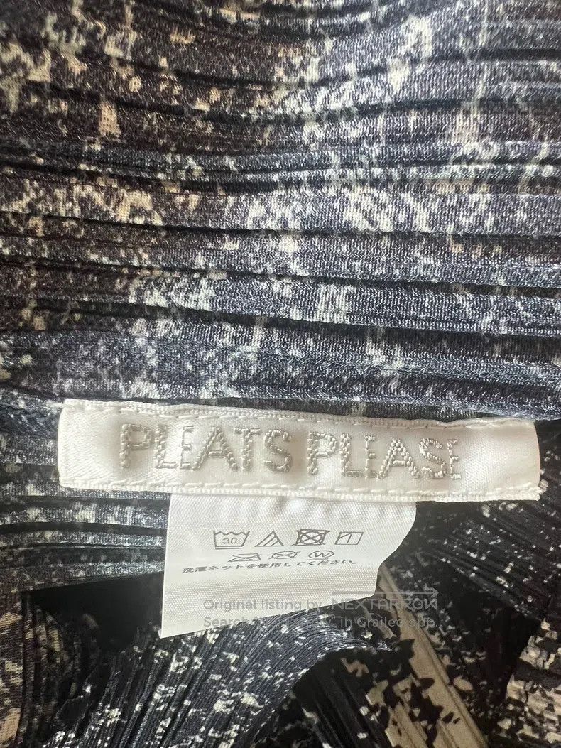 Issey Miyake Issey Miyake Blue Pleated Dress Size XL / US 12-14 / IT 48-50 - 3 Thumbnail