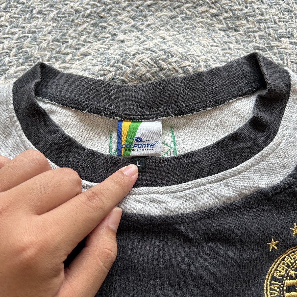 Vintage DALPONTE BRASIL FUTSAL LONG SLEEVE Size US M / EU 48-50 / 2 - 6 Thumbnail