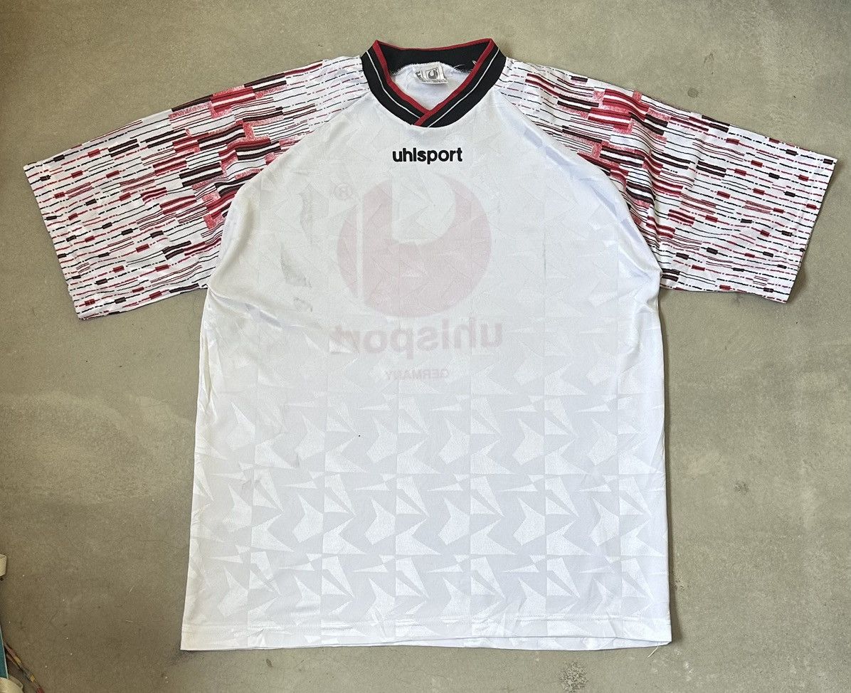 Vintage VINTAGE UHLSPORT 90S JERSEY Size US L / EU 52-54 / 3 - 2 Thumbnail