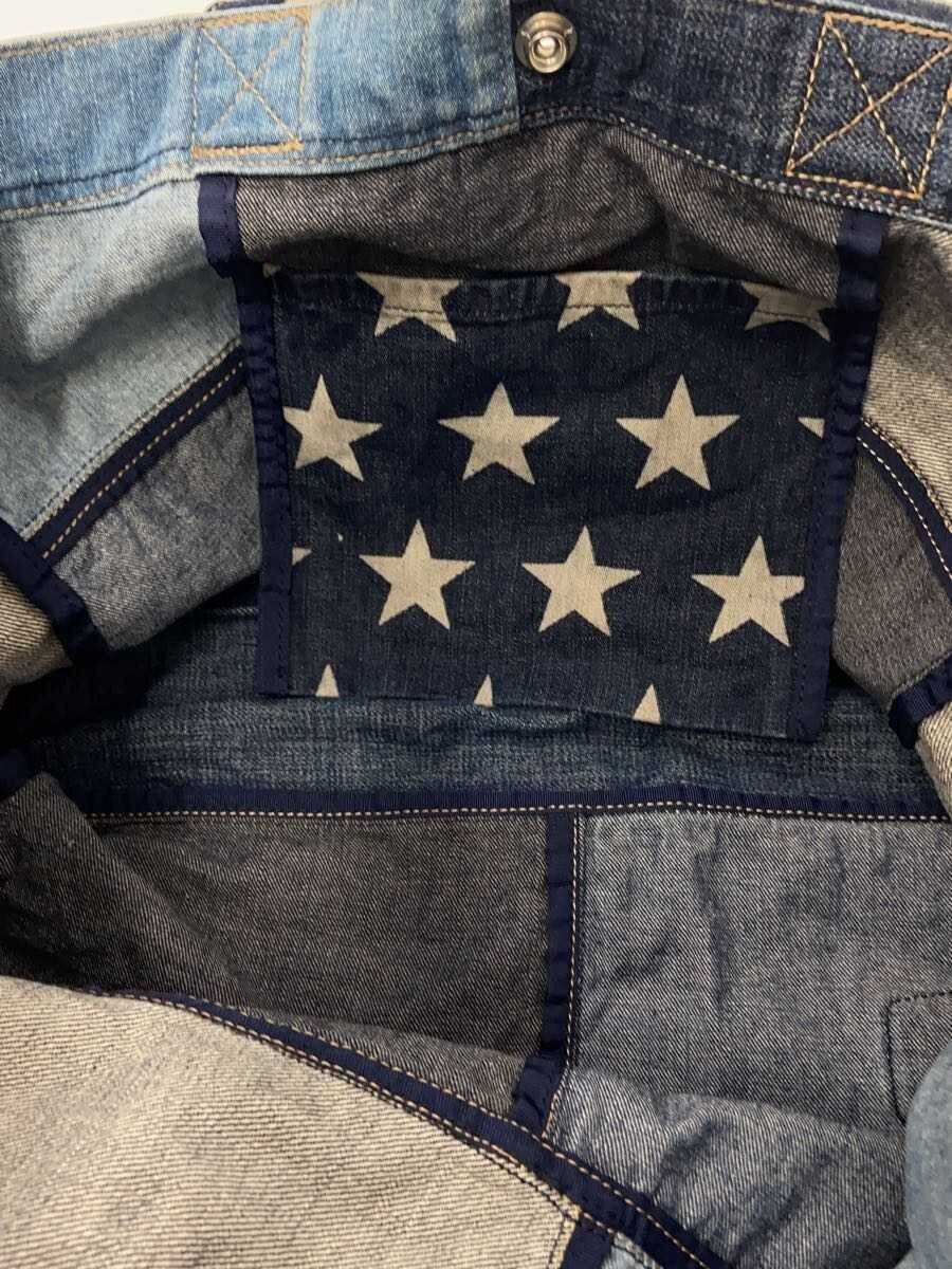 Hysteric Glamour Reconstructed Patchwork Denim Tote Bag Size ONE SIZE - 8 Thumbnail