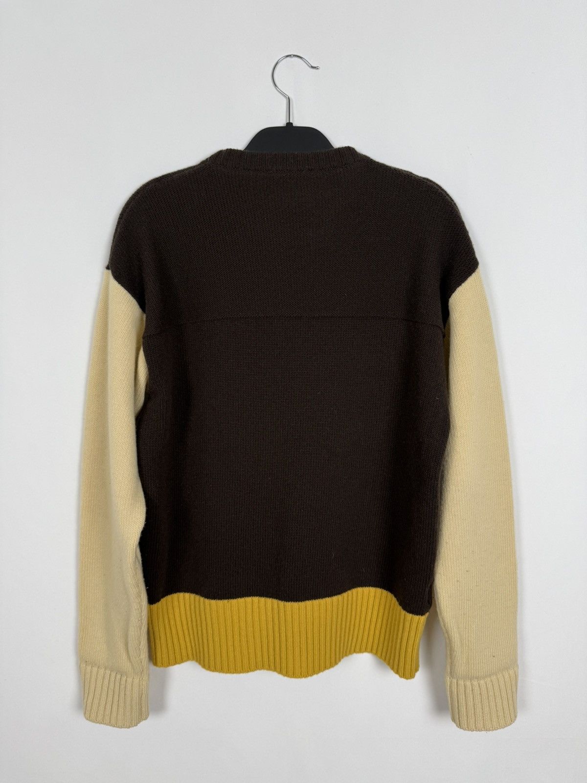 Marni Marni X Bruno Bozzetto Brown Wool Sweater Size US M / EU 48-50 / 2 - 2 Thumbnail