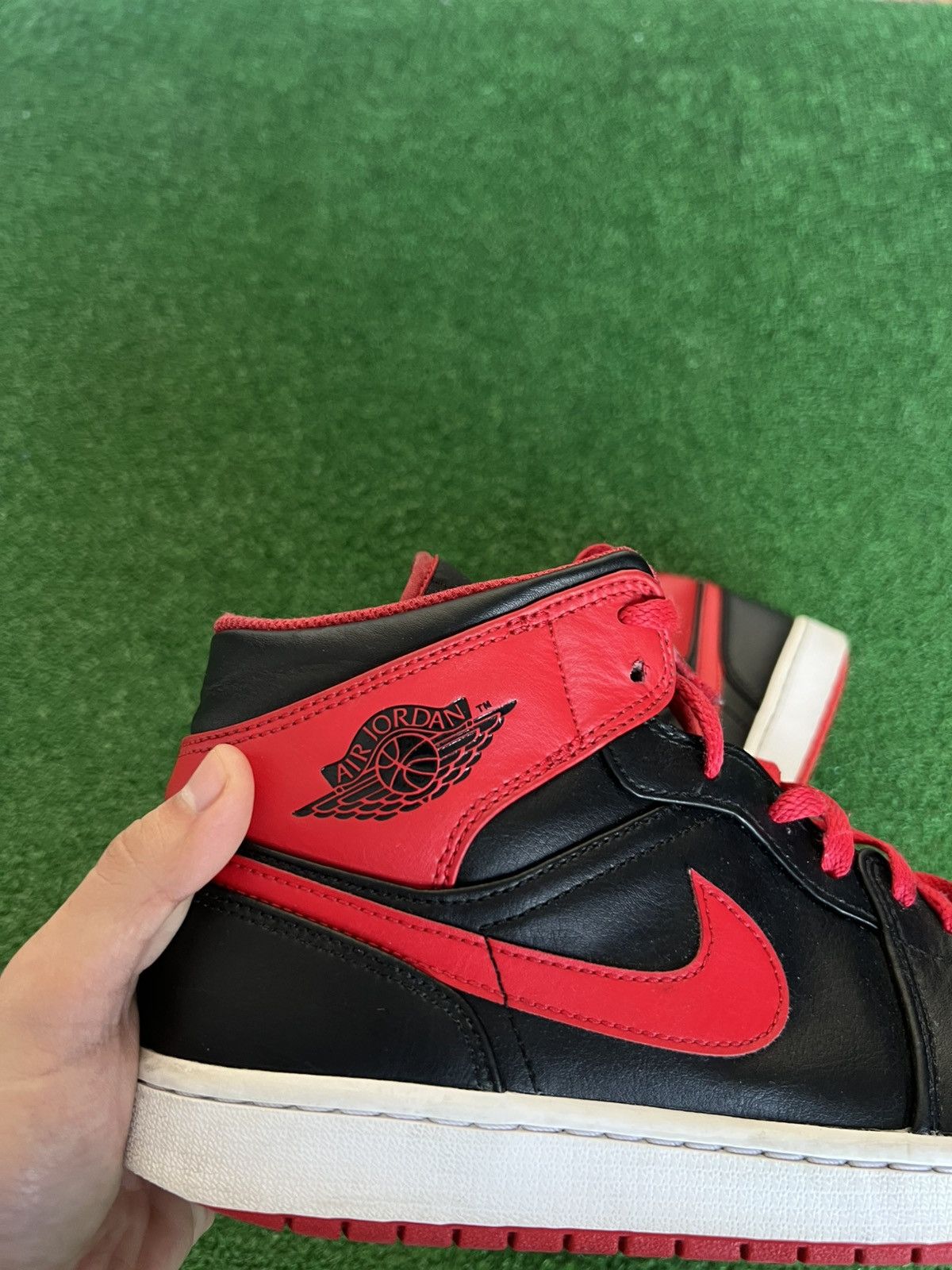 Jordan Brand Nike Air Jordan 1 Mid "Alternate Bred" Size US 12 / EU 45 - 3 Thumbnail