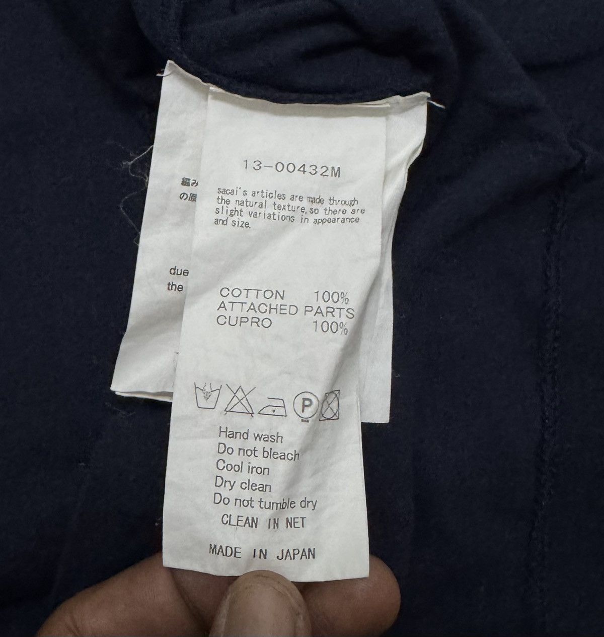 Sacai Rare SACAI Made in Japan Shirt Size US M / EU 48-50 / 2 - 6 Thumbnail