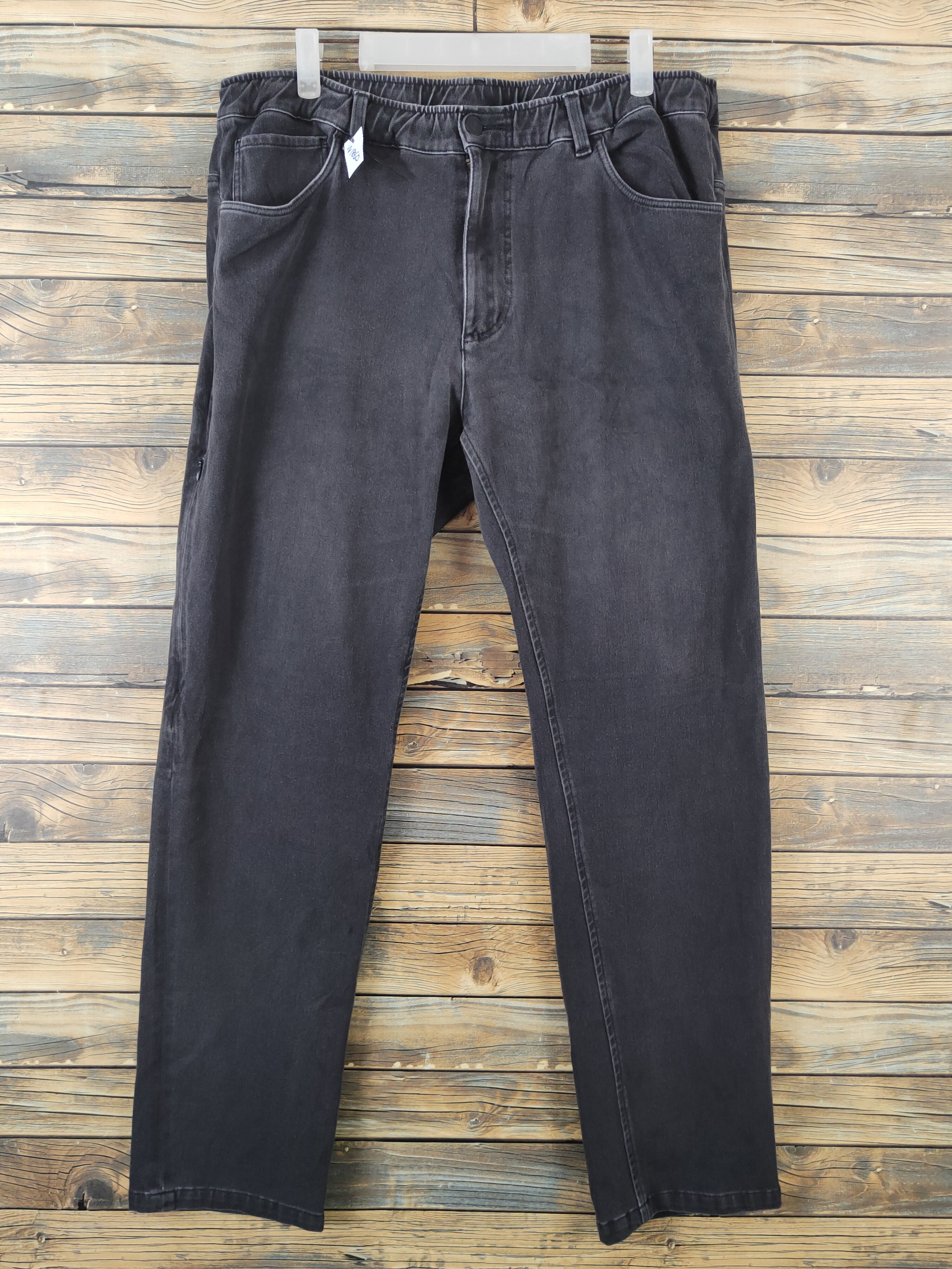 DC Dcshoecousa Black Distressed Soft denim Jeans #W1860 Size US 34 / EU 50 - 1 Thumbnail