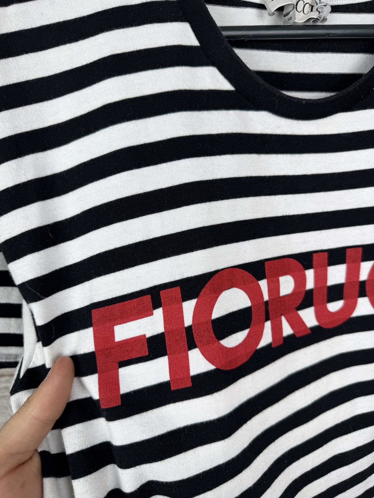 Fiorucci Women’s Fiorucci Striped t-shirt luxury tee size S Size S / US 4 / IT 40 - 5 Thumbnail
