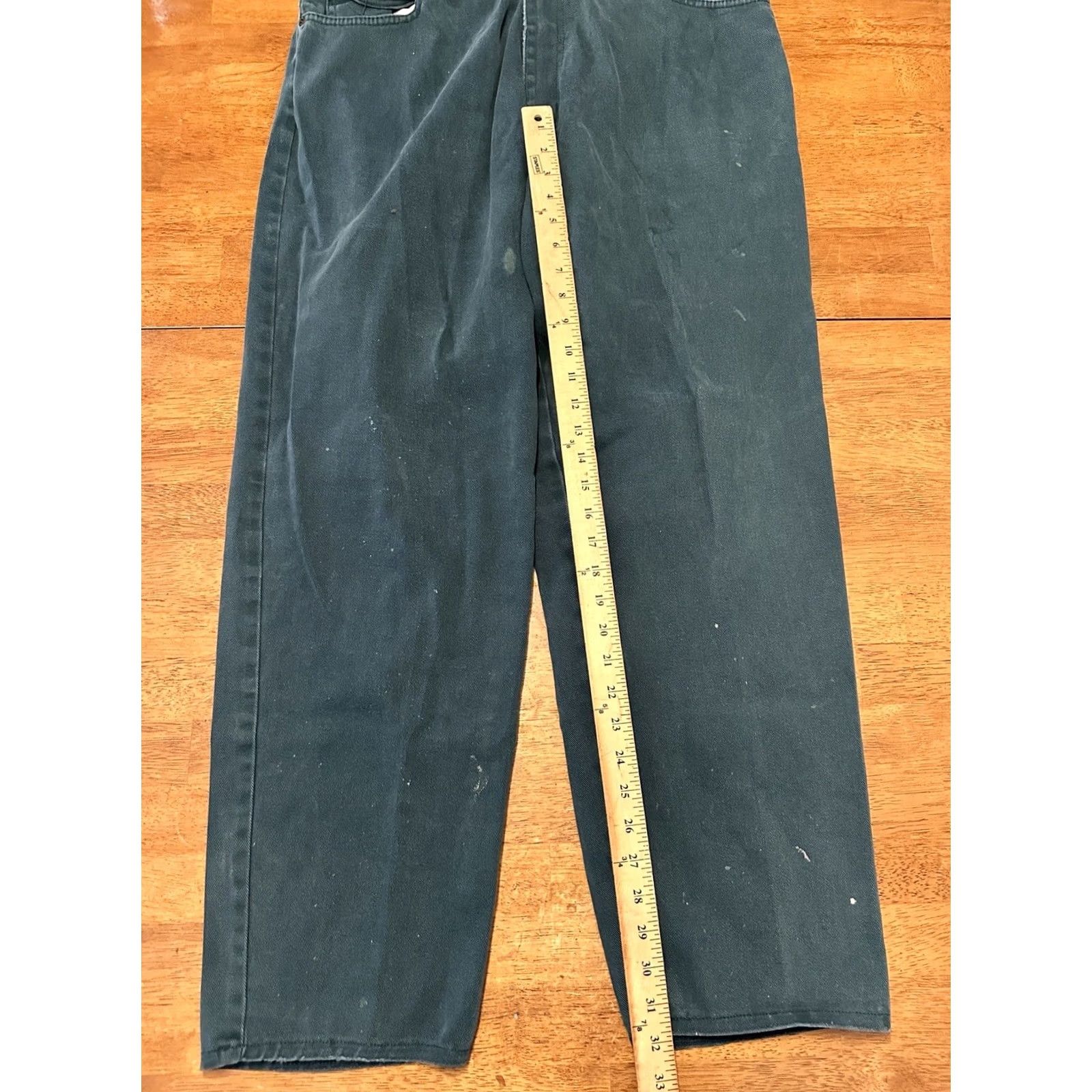 NEXT VINTAGE What’s Next? Jeans Size 20 Green 80s Talon Zipper Size 42" / US 20 - 7 Thumbnail
