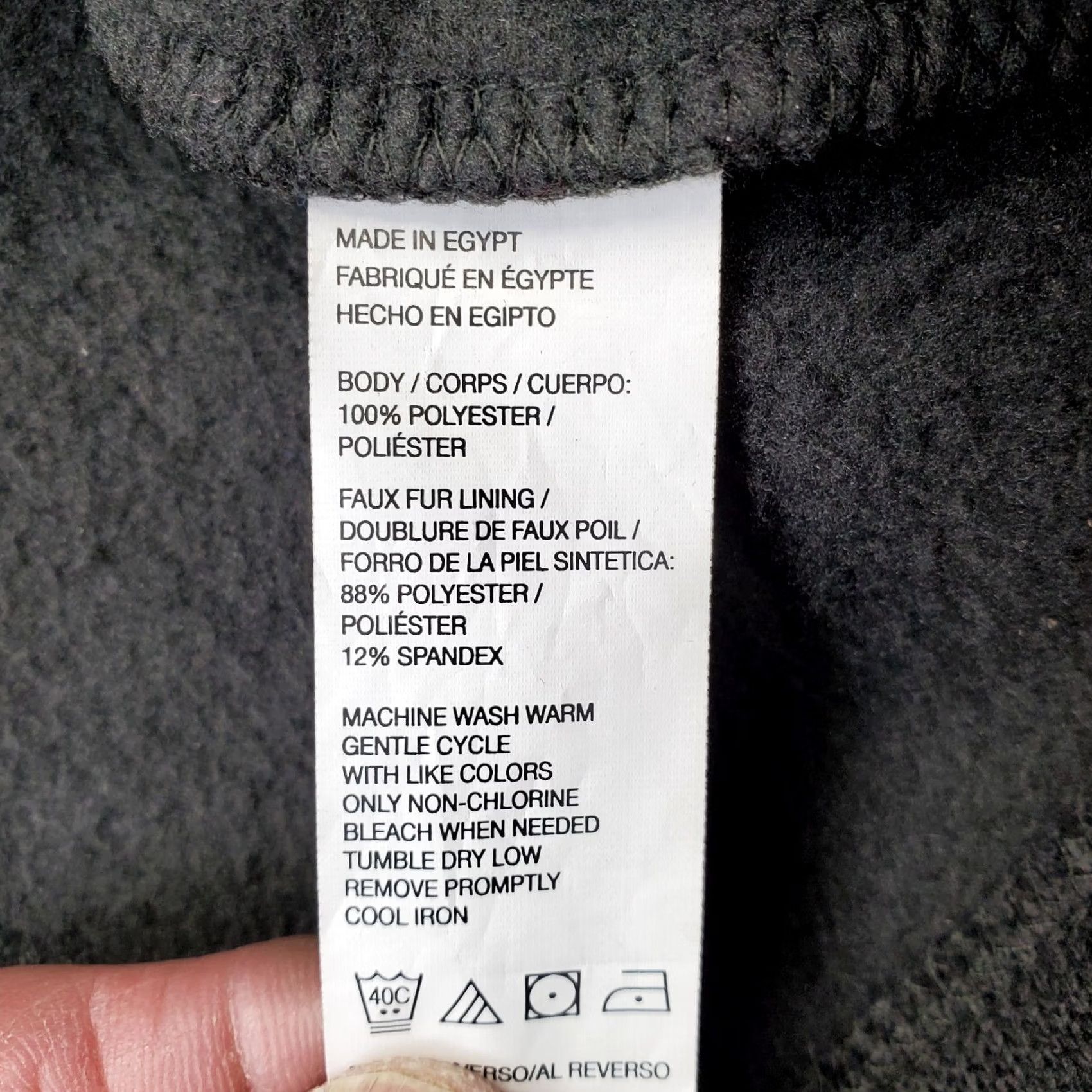 Vintage G.H. Bass & Co. Sweatshirt Mens XXL Gray 1/4 Zip Mock Neck Fleece Lined Sherpa Trim - Regular Size XXL Mens Sweatshirt Size US XXL / EU 58 / 5 - 7 Thumbnail