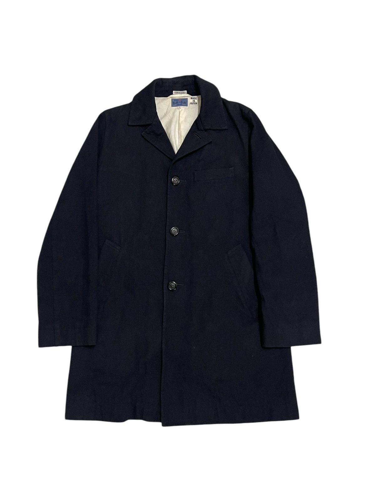 Blue Blue Japan BLUE BLUE JAPAN PURE INDIGO PARKA JACKET Size US M / EU 48-50 / 2 - 1 Thumbnail