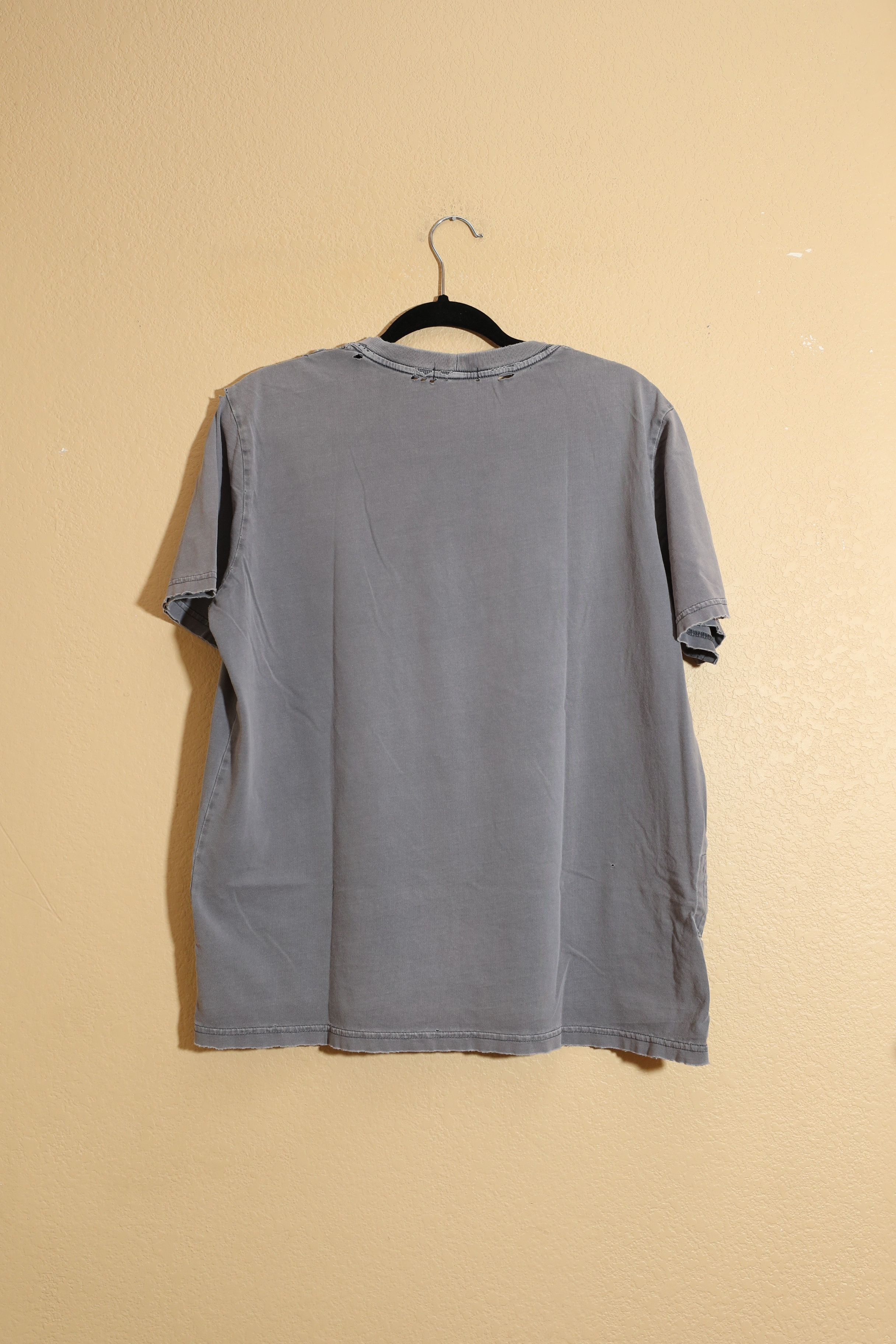 NEUW Denim Neuw Organic Cotton Distressed Brand Tee (L) Size US L / EU 52-54 / 3 - 2 Thumbnail