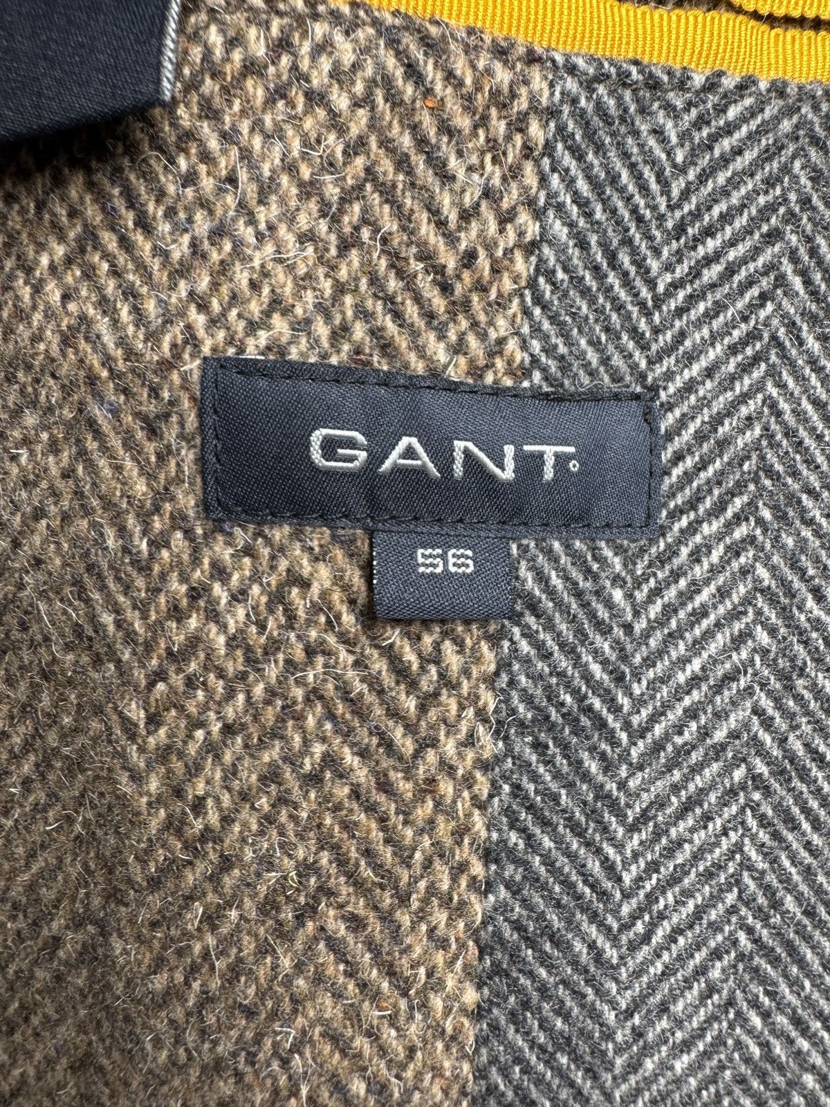 Gant Gant vintage wool colour blocker tweed blazer sport coat Size 46R - 12 Thumbnail