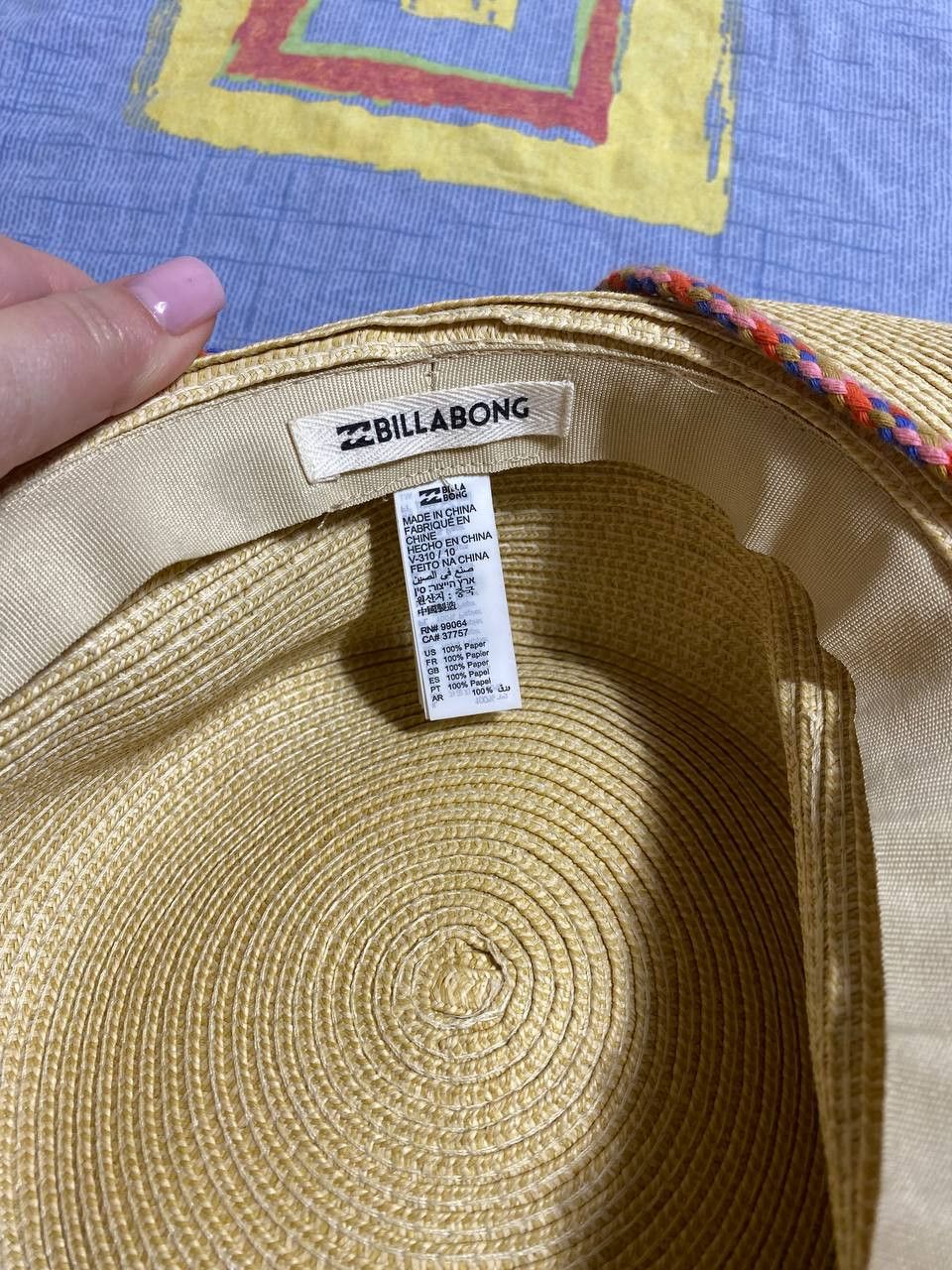 Billabong Vintage Billabong Panama Hat Size ONE SIZE - 3 Thumbnail