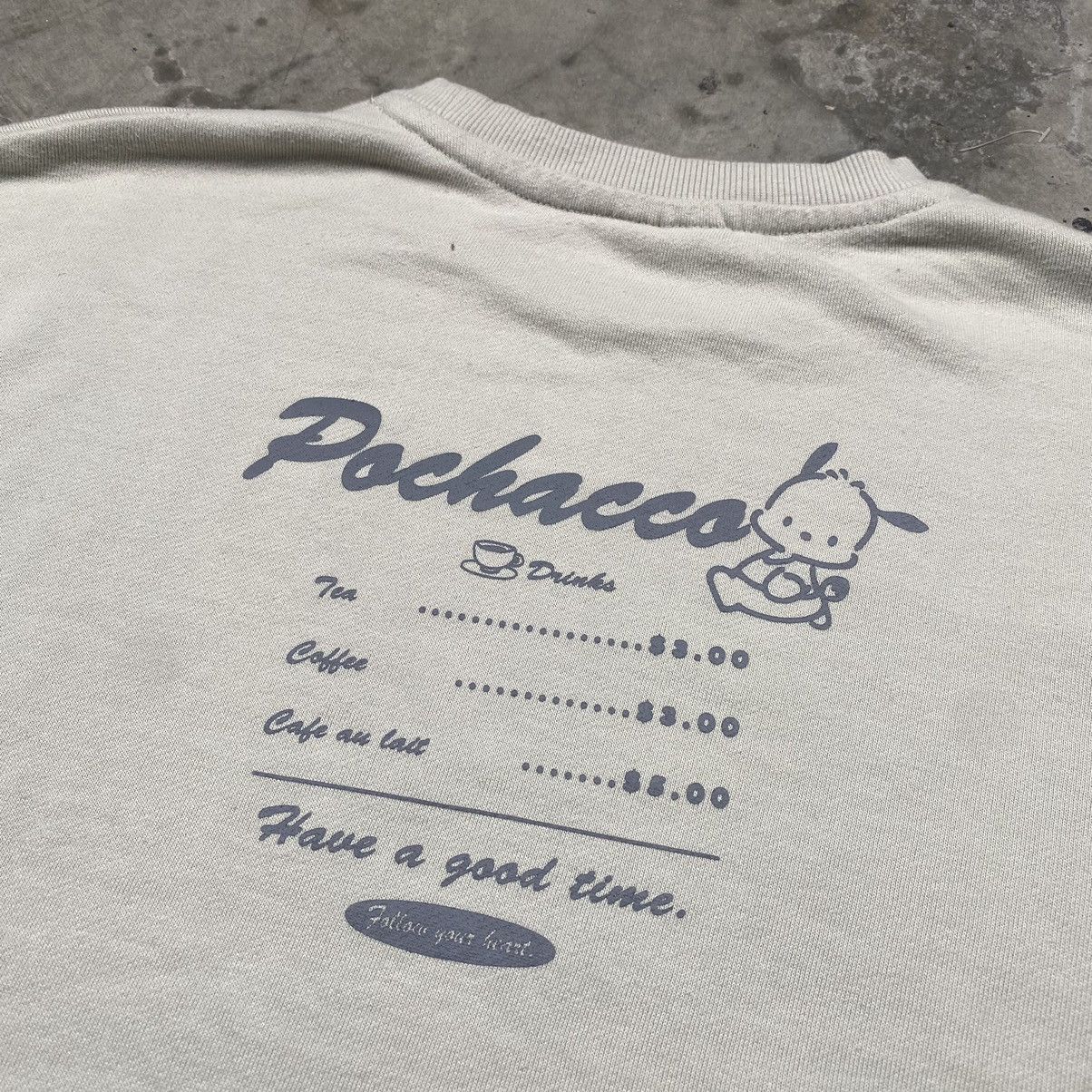 Anime × Japanese Brand Sanrio Pochacco Manga Anime Series Boxy Crewneck Size US M / EU 48-50 / 2 - 2 Thumbnail
