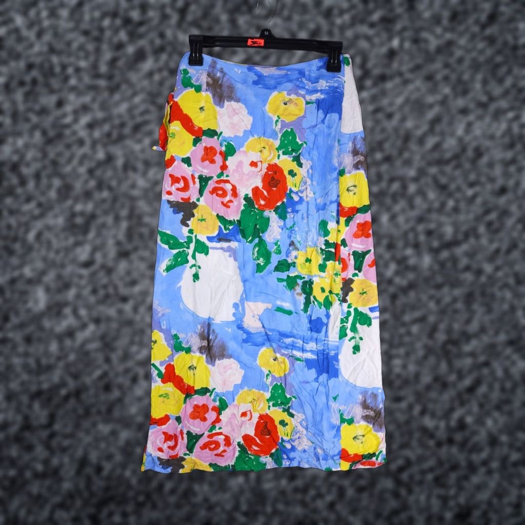 Jams World Jams World Maxi Skirt Women's S Long Multicolor Floral Abstract Casual Summer Spring Women Size 28" / US 6 / IT 42 - 1 Thumbnail