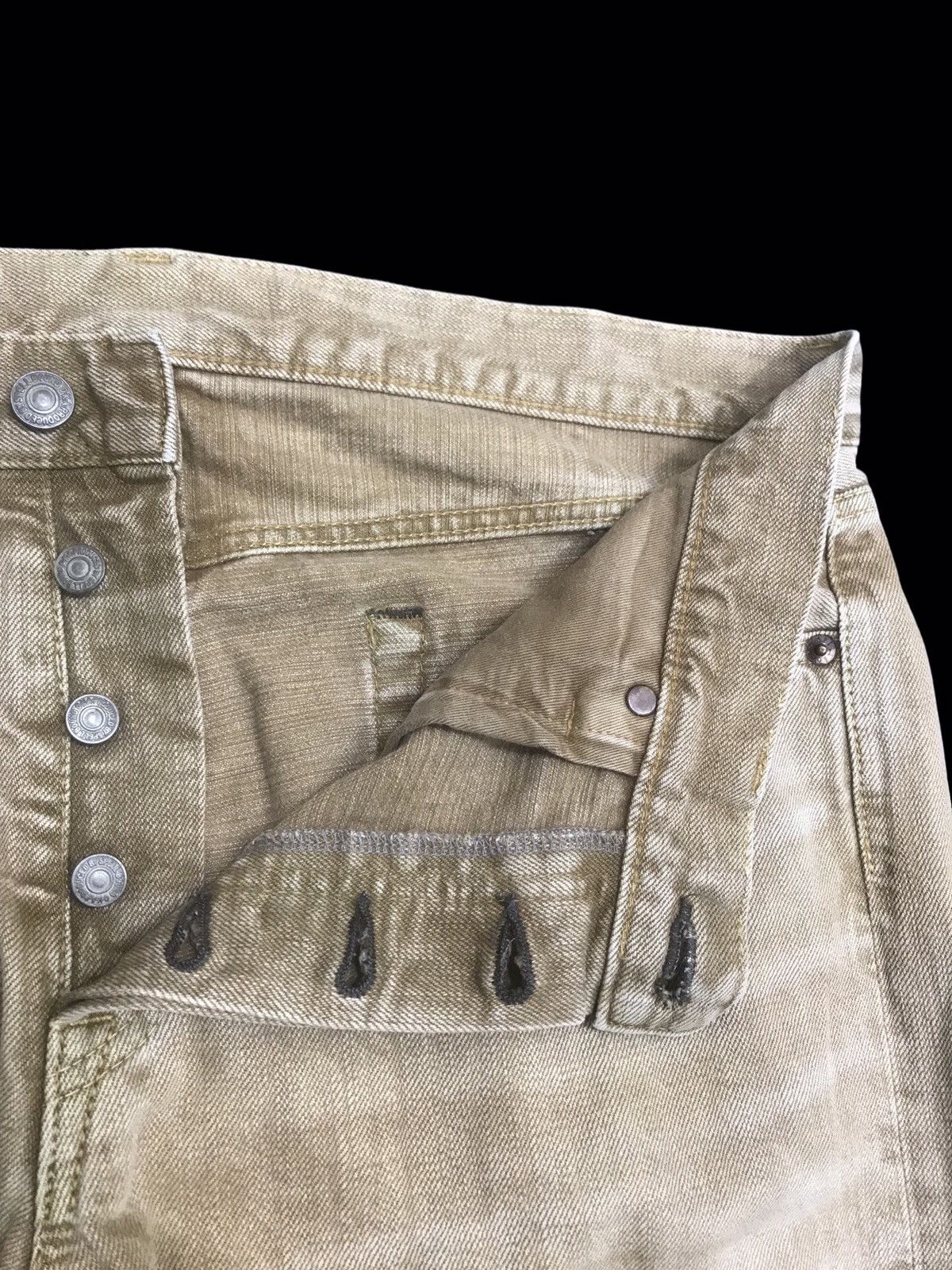 Spellbound × Vintage 💥VINTAGE💥SPELLBOUND COOL SIC FADE BROWN REGULAR DENIM F272 Size US 36 / EU 52 - 11 Thumbnail
