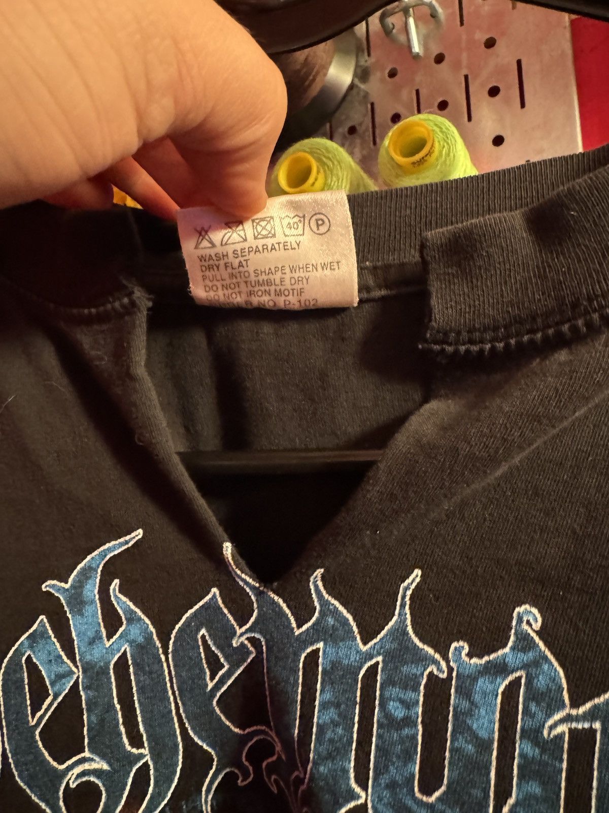 Vintage BEHEMOTH THELMA6 TOUR LONGSLV. - 2000 Size US XL / EU 56 / 4 - 7 Thumbnail