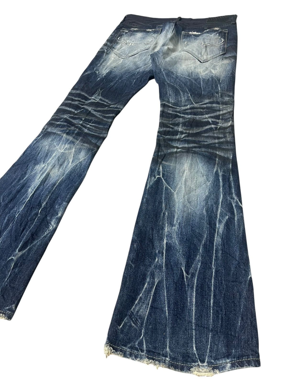 GOSTAR DE FUGA Civarize Fuga Flare Jeans Streetwear Size US 32 / EU 48 - 4 Thumbnail