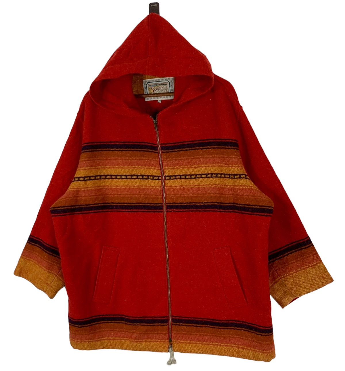 Vintage VINTAGE 90s SCAPA OF SCOTLAND WOOL ZIPPER HOODIE JACKET Size US M / EU 48-50 / 2 - 2 Thumbnail
