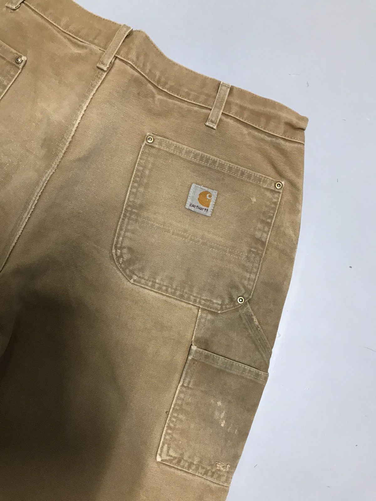 Carhartt Vintage carhartt B01 BRN dusty double knee workwear Size US 38 / EU 54 - 12 Thumbnail