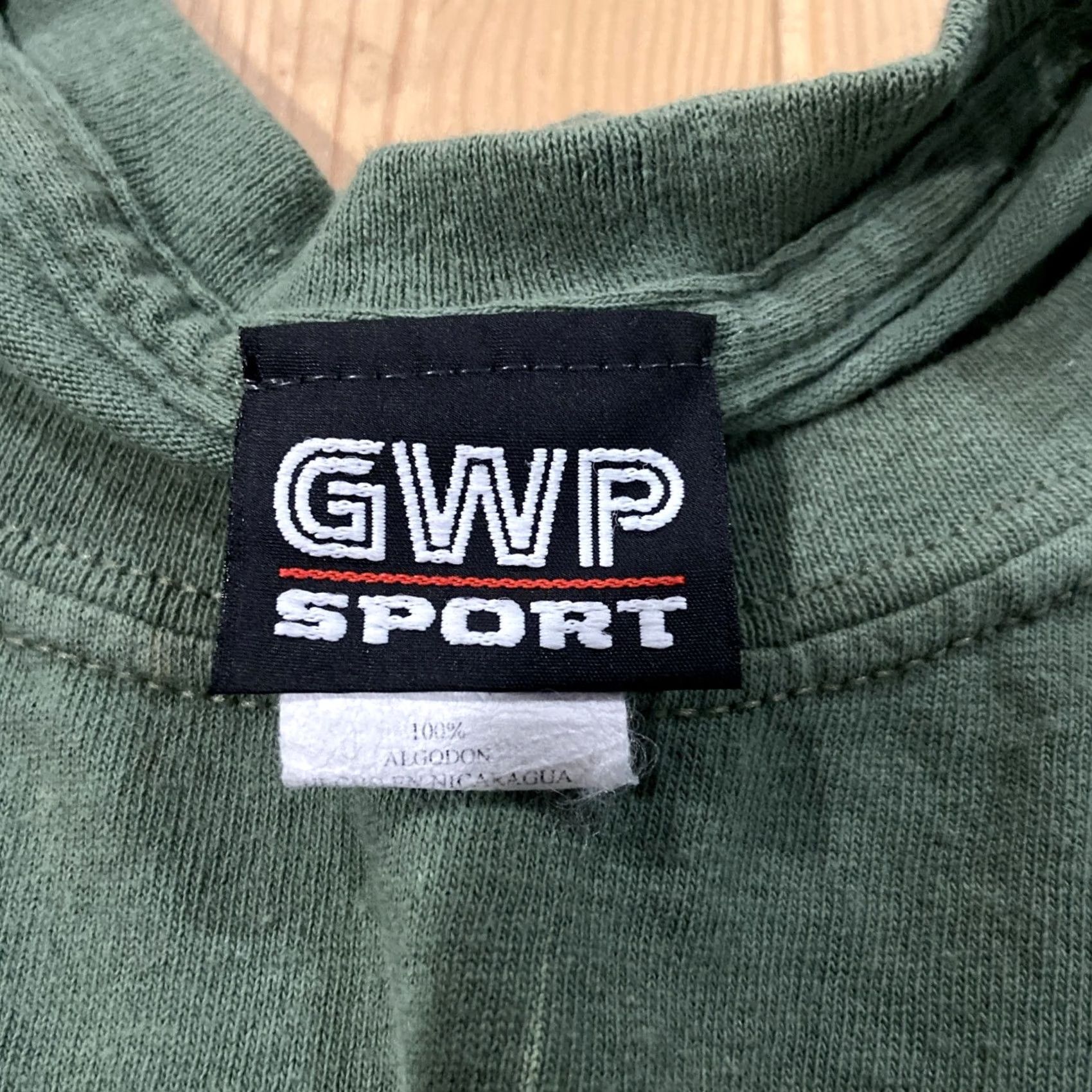 Vintage GWP Sport T-Shirt Boys XL Short Sleeve Graphic Crew Neck Green Cotton Adventure Time EUC Regular Mens Boys) Size US XL / EU 56 / 4 - 2 Thumbnail