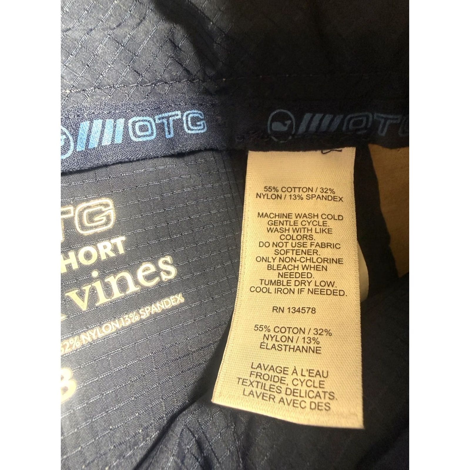 Vineyard Vines Vineyard Vines OTG Shorts Mens 46B Beige Khaki Chino Performance On The Go Gym Golf OTG Mens 46B Beige Khaki Chino Size US 30 / EU 46 - 4 Thumbnail
