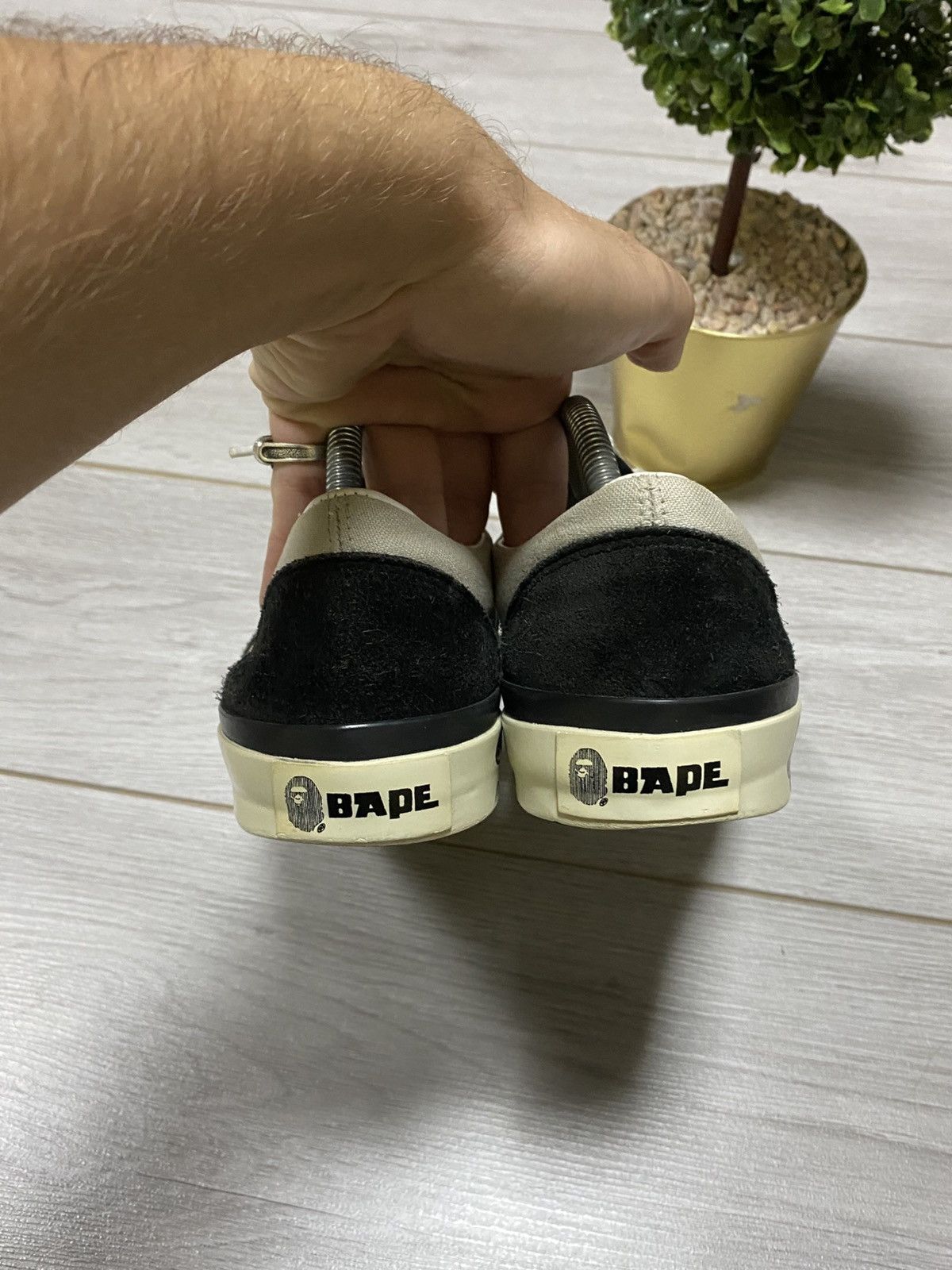 Bape Bape Leather Low Apesta Sneakers baby milo Size US 8.5 / EU 41-42 - 4 Thumbnail