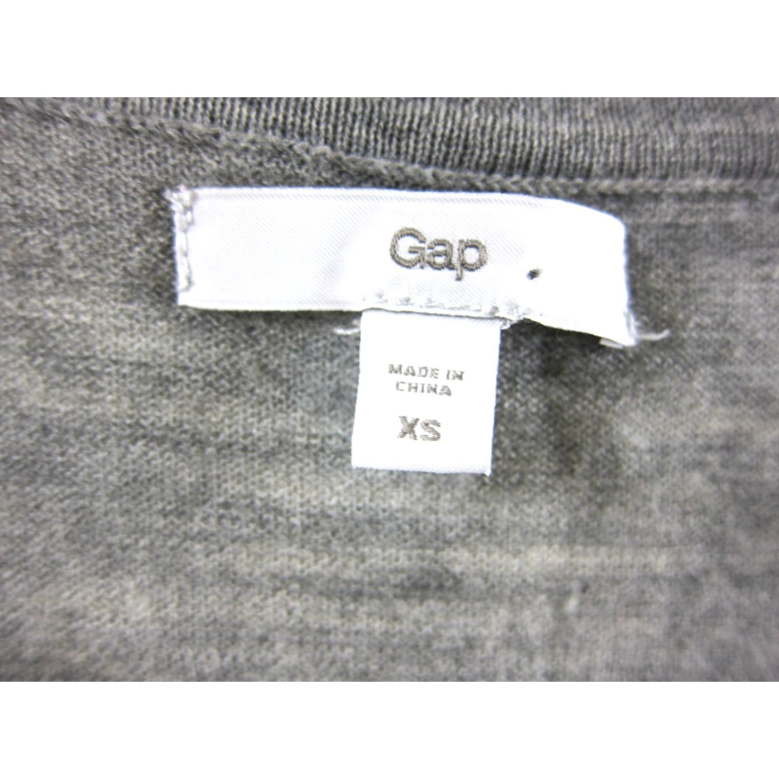 Gap Gap Grey Wool Classic Lightweight Open Cardigan Sweater Women Size XS Size XS / US 0-2 / IT 36-38 - 3 Thumbnail