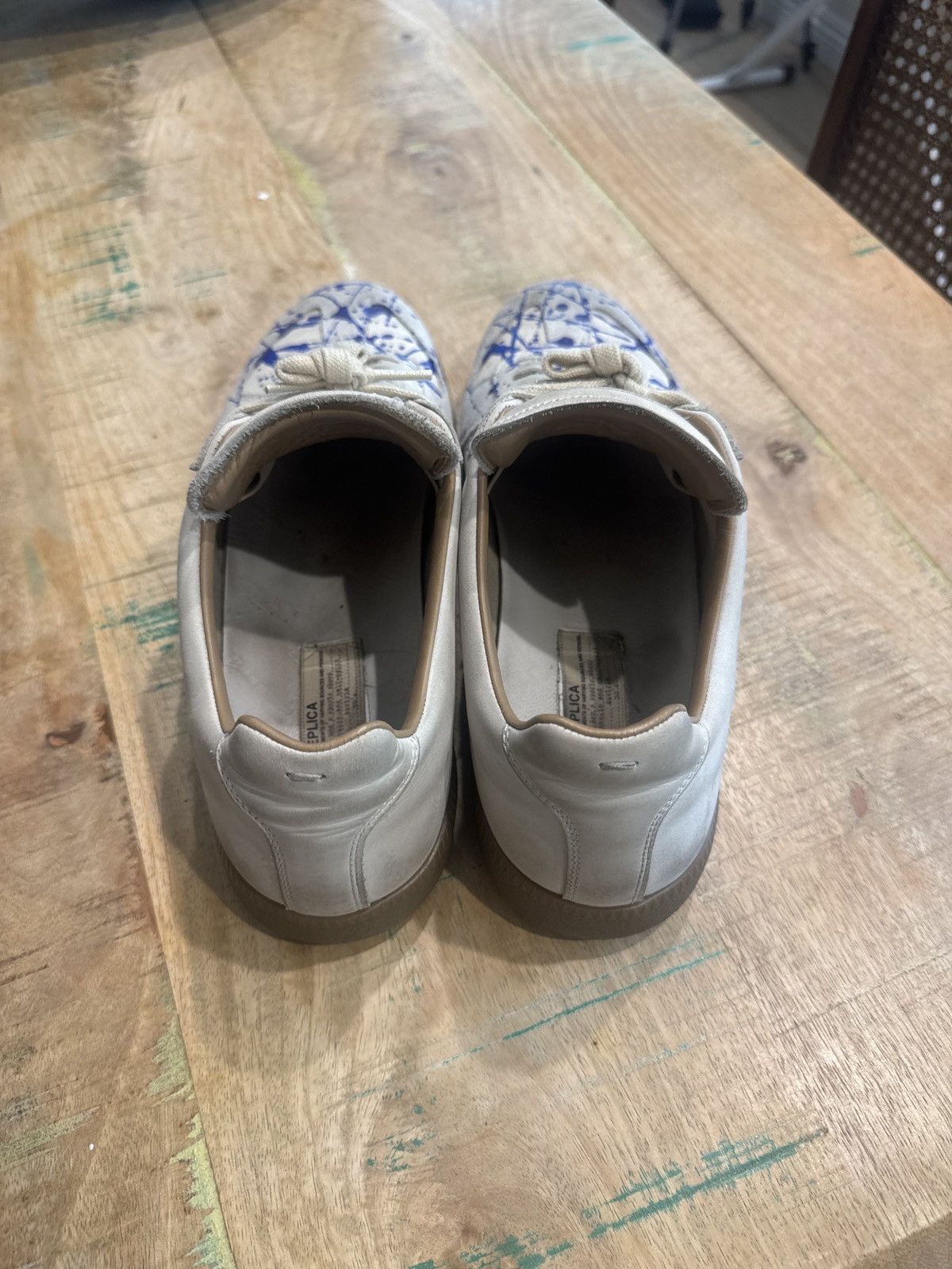 Maison Margiela GAT paint splatters Size US 12.5 / EU 45-46 - 7 Thumbnail
