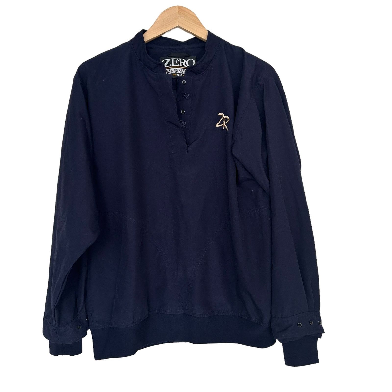 Other Zero Restriction Golf Outerwear Navy Blue Pullover Sz M Size US M / EU 48-50 / 2 - 1 Thumbnail