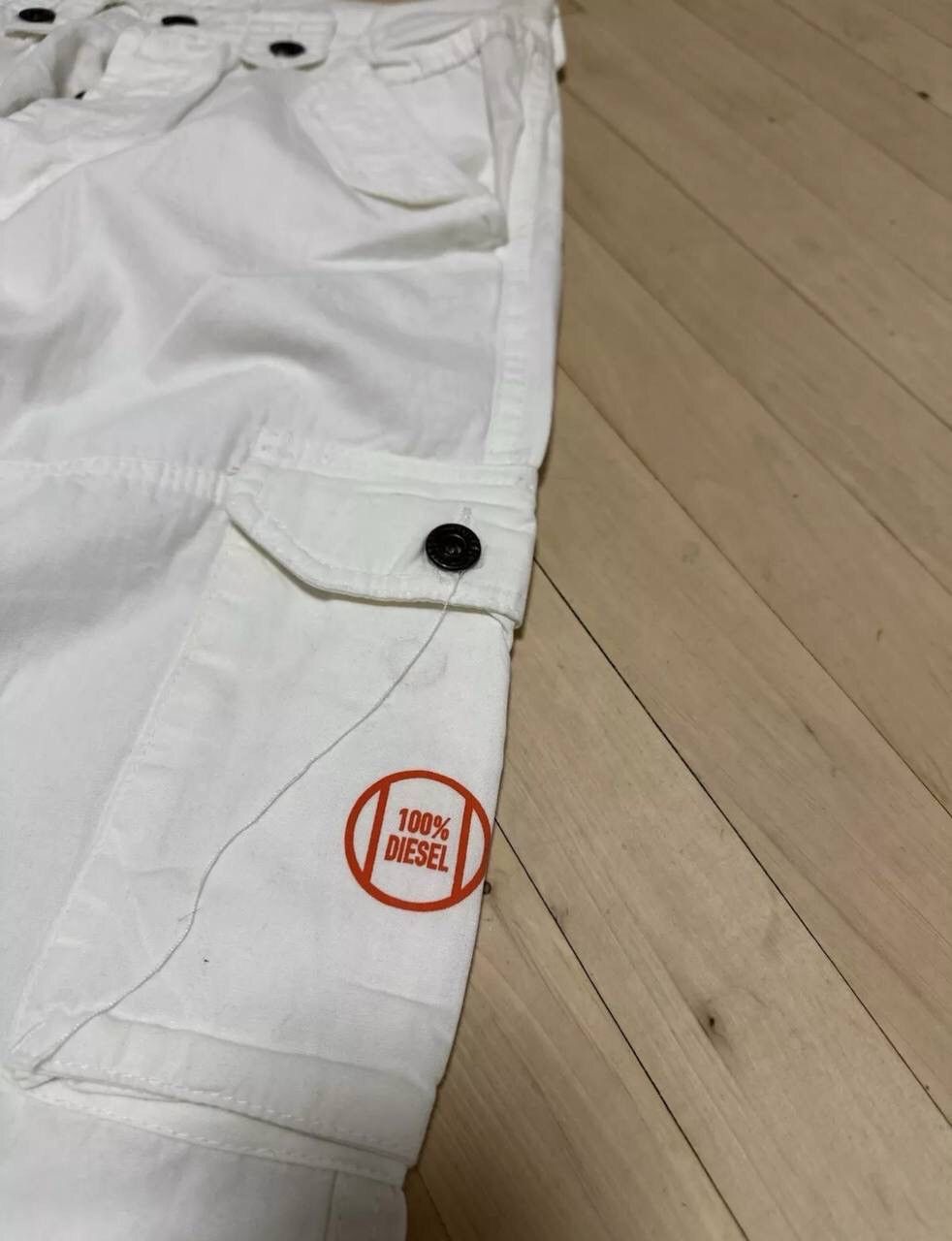 Diesel Vintage Avant Garde Cargo Pants Size 32" / US 10 / IT 46 - 4 Thumbnail