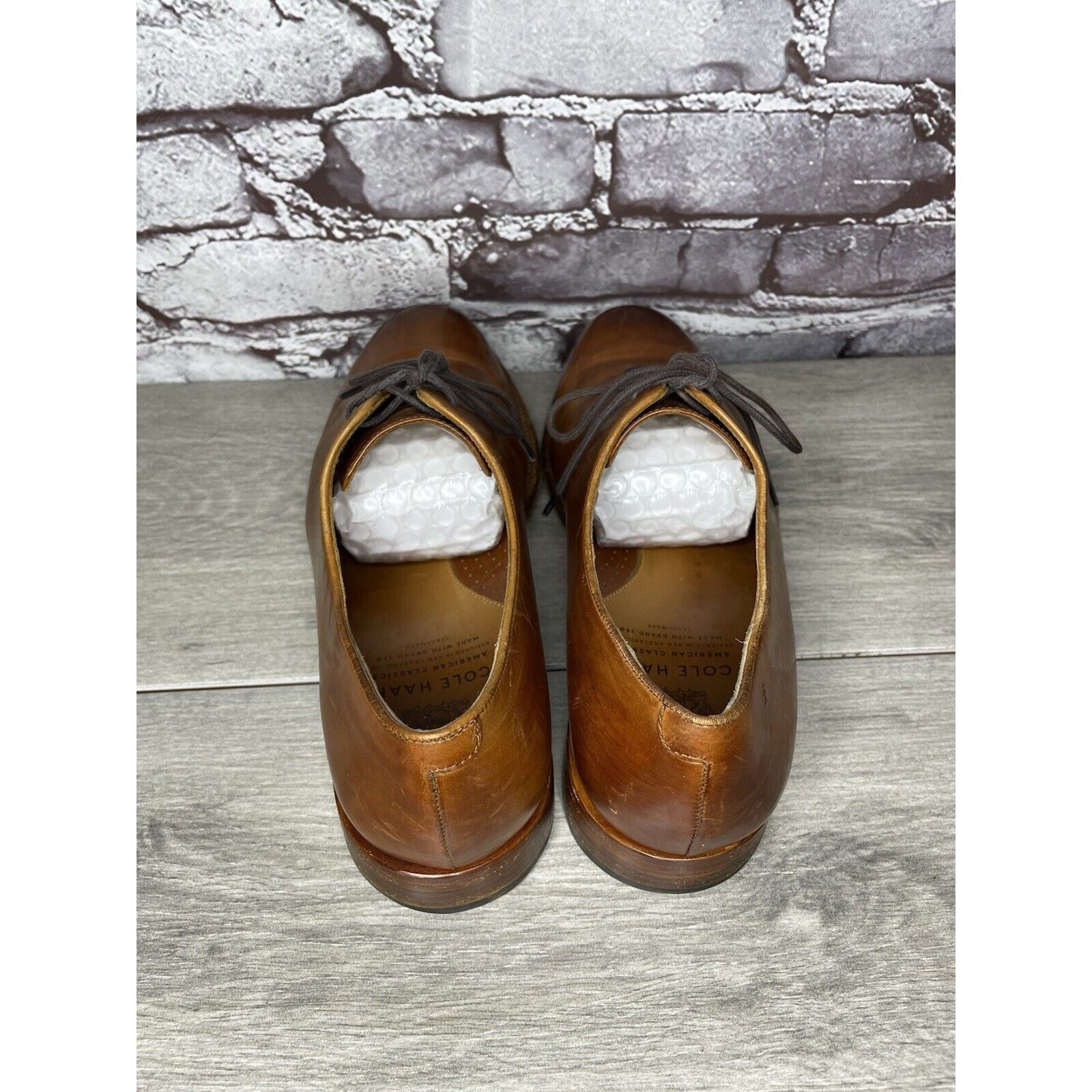 Cole Haan Cole Haan AMERICAN CLASSICS Mahogany Brown Leather Oxfords D Size US 8.5 / EU 41-42 - 5 Thumbnail