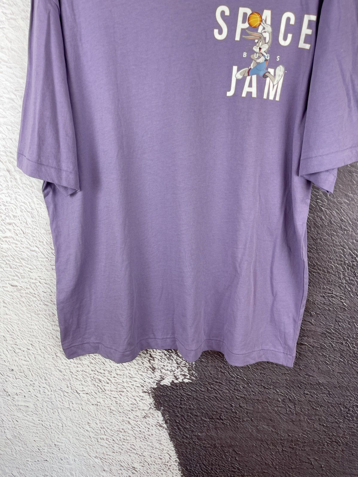 Warner Bros Warner Bros Space Jam Bugs Bunny purple tee shirt Size US M / EU 48-50 / 2 - 6 Thumbnail