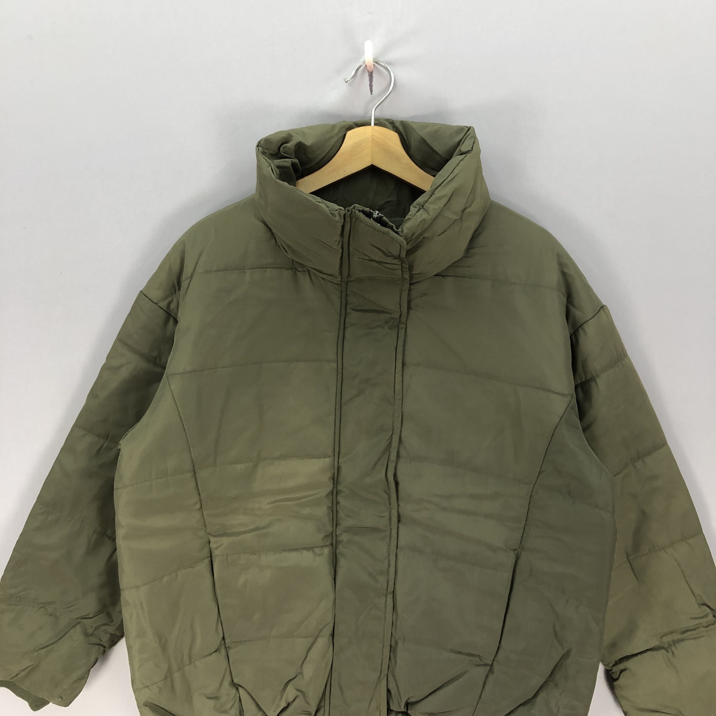Japanese Brand × Vintage Vintage 90s HK Works Athle Japanese Puffer Jackets Size US L / EU 52-54 / 3 - 3 Thumbnail