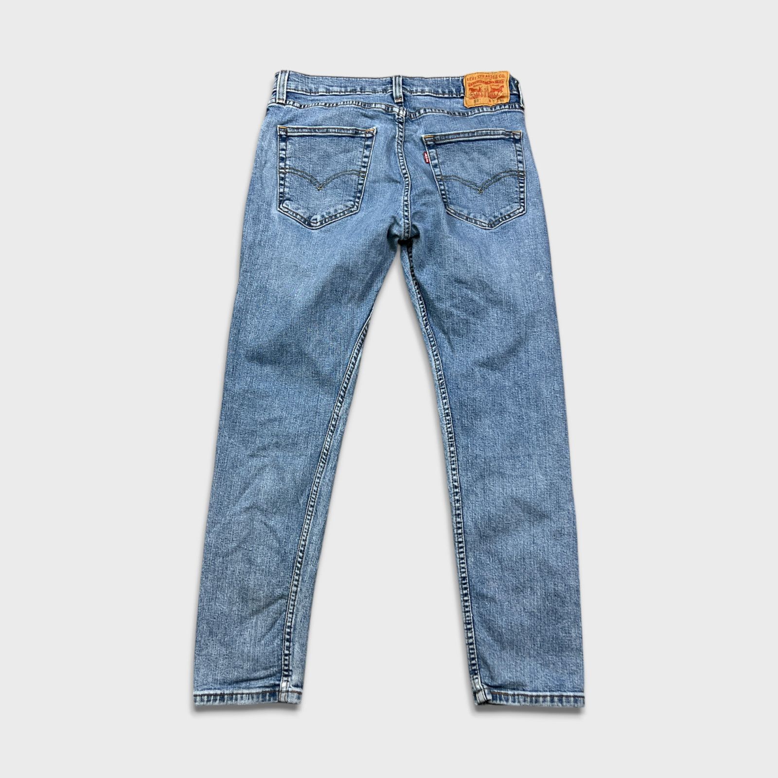 Levi's × Vintage Levi's 502 Jeans Mens 32x28 Regular Taper Fit Denim Pants Size US 32 / EU 48 - 5 Thumbnail