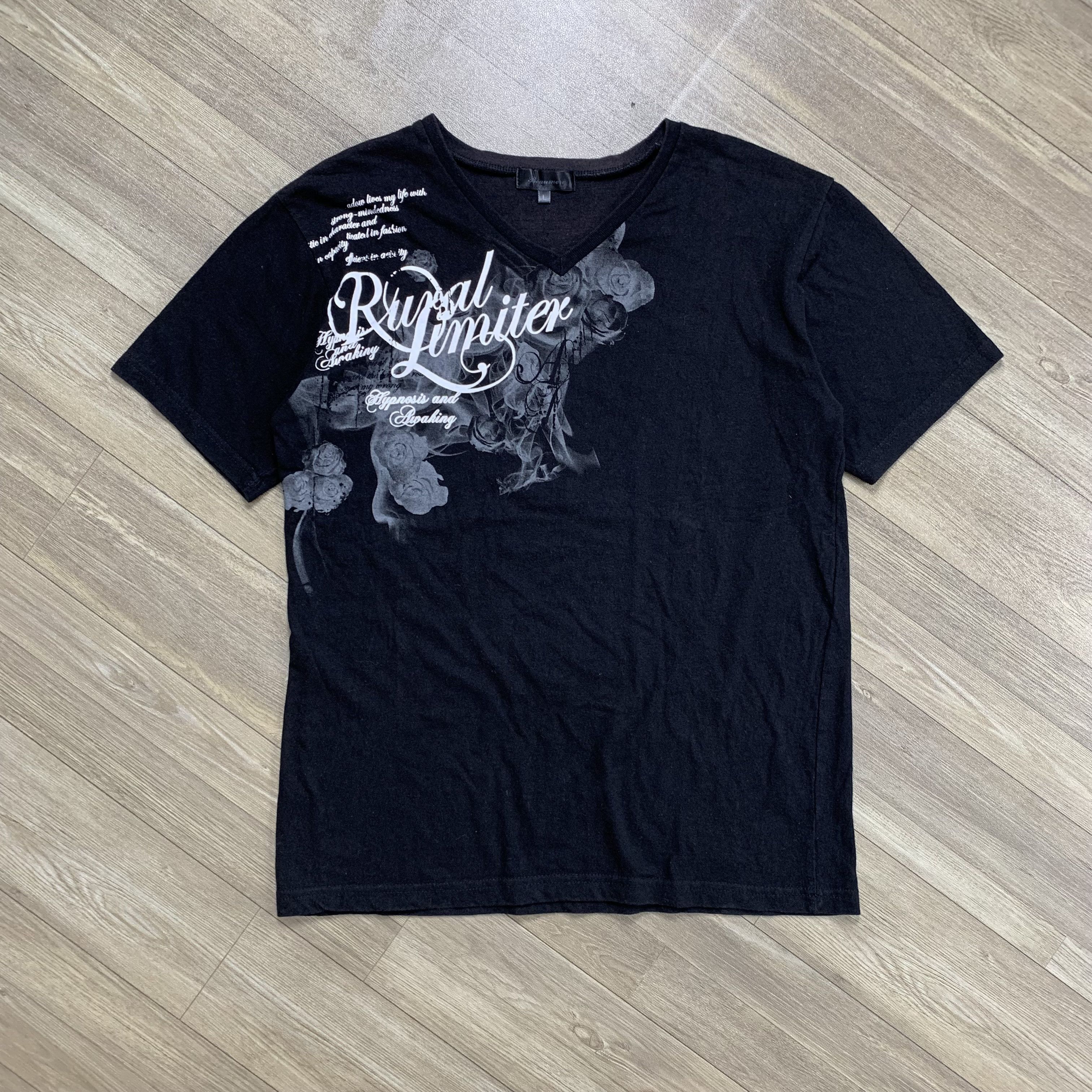 Japanese Brand 2000’s Beaumere Poem ifsix Gothic Style T-shirt Size US L / EU 52-54 / 3 - 1 Thumbnail