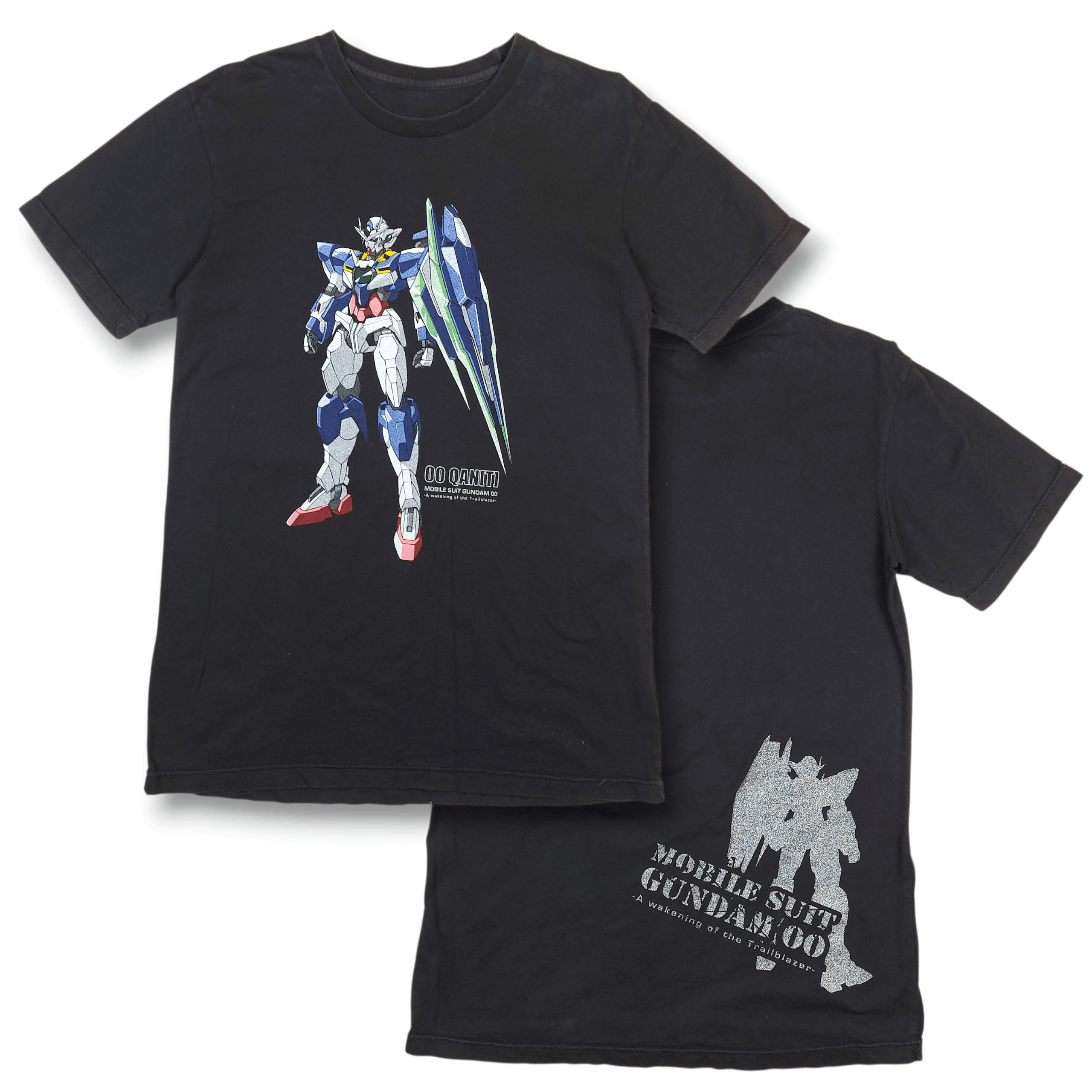 Anime Vintage Y2K Mobile Suit Gundam 00 The Movie Glitter TEE Size US M / EU 48-50 / 2 - 1 Thumbnail