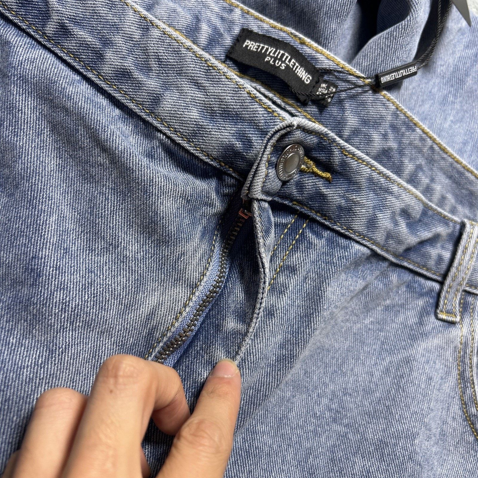 JNCO Super Beyond Baggy Jeans Womens Sz 24 52x34 Loose Hamilton Size 42" / US 20 - 12 Thumbnail