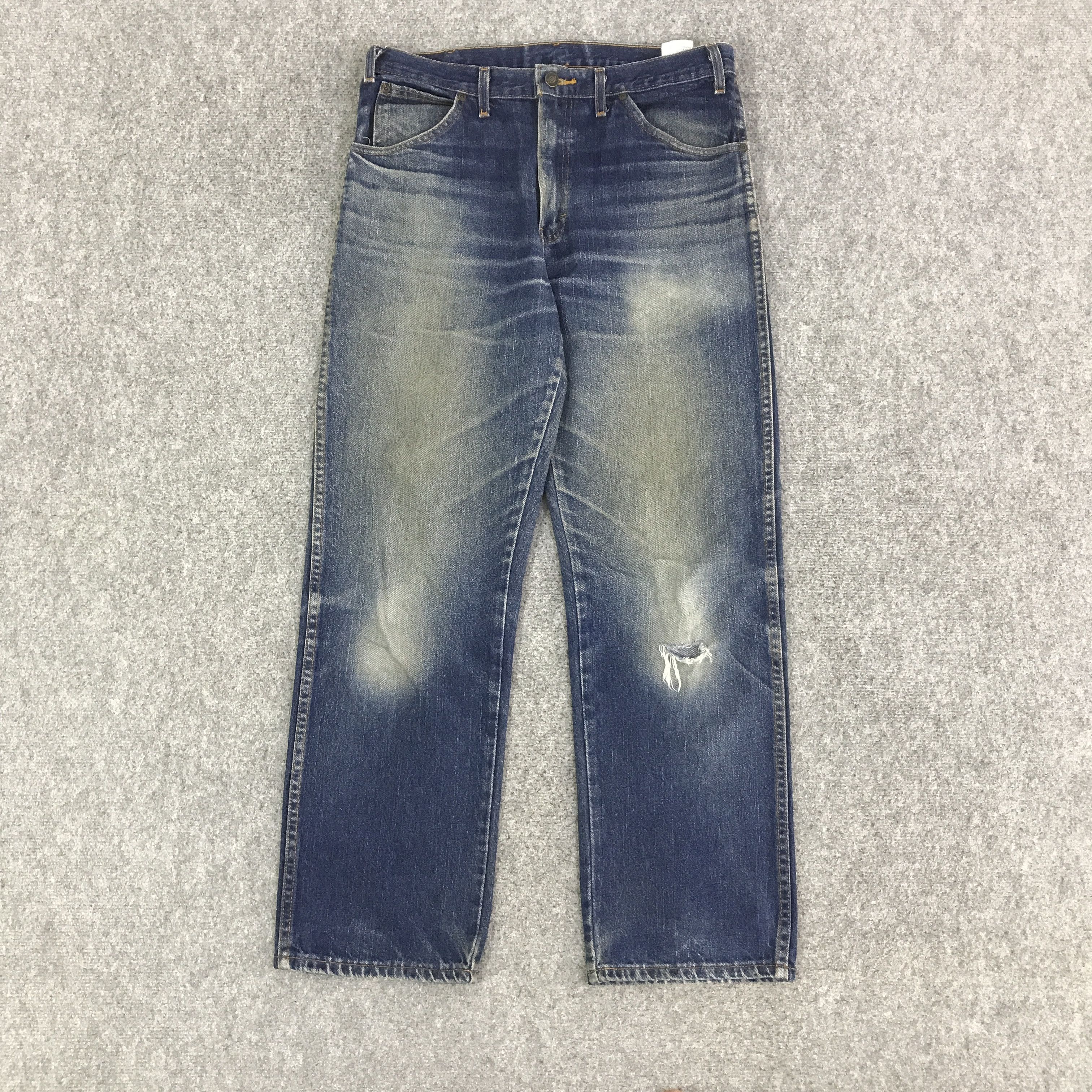 Dickies DICKIES DISTRESSED DENIM PANTS K118B13 Size US 32 / EU 48 - 1 Thumbnail