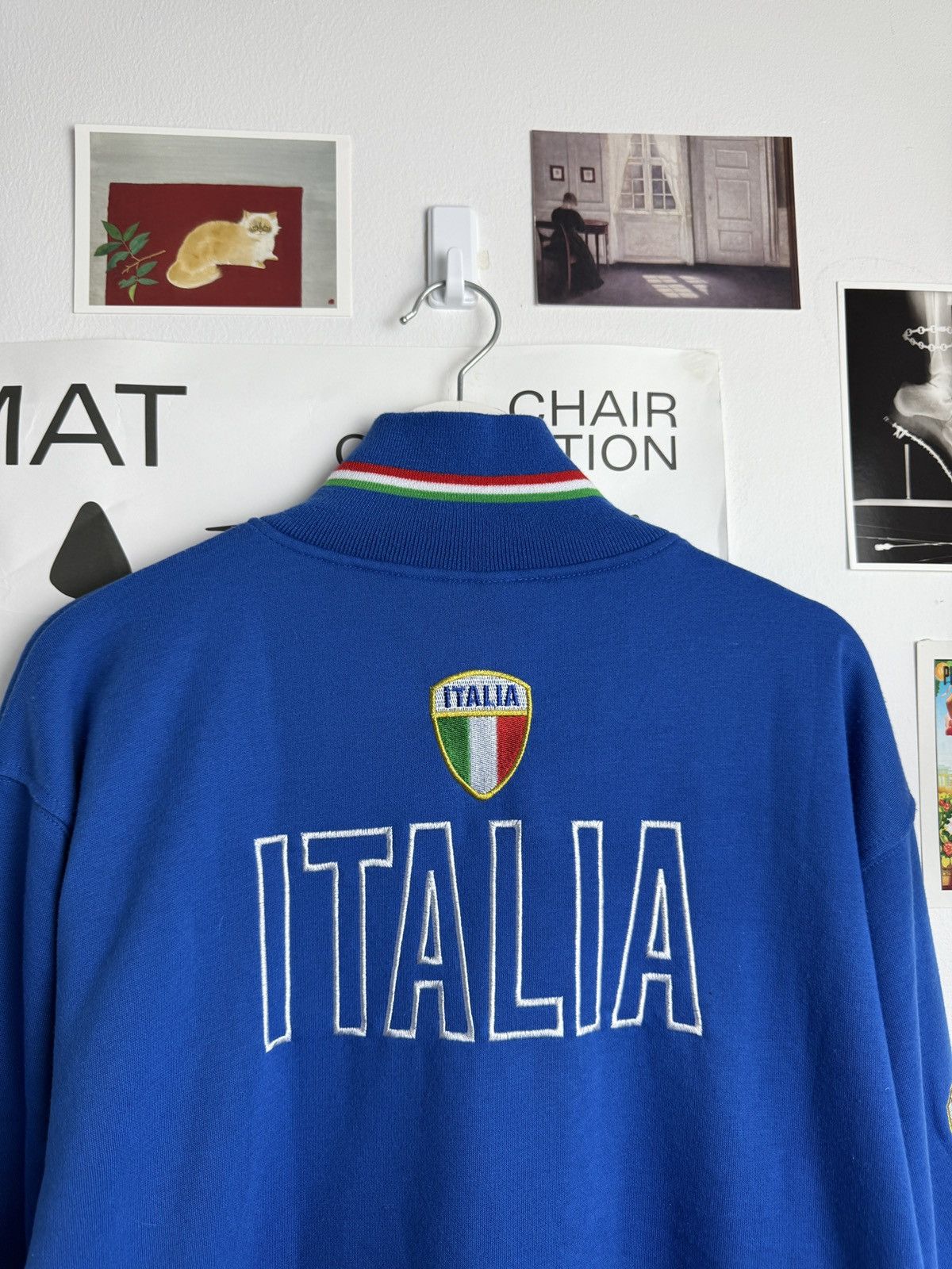 Other Vintage y2k Italy spellout logo zip sweatshirt XL blockcore Size US XL / EU 56 / 4 - 5 Thumbnail