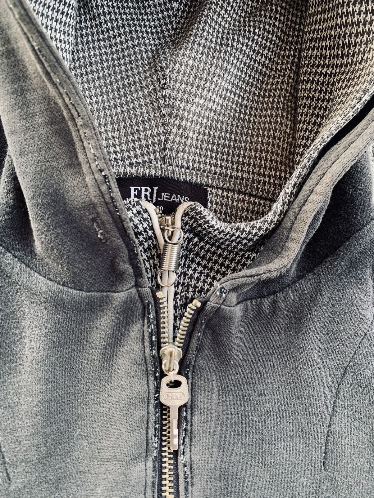 Japanese Brand Rare FRJ Japanese Double Layer Sunfaded Distressed Jacket Size US M / EU 48-50 / 2 - 3 Thumbnail