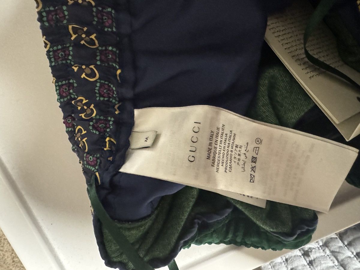 Gucci GUCCI Navy&Green Chain Monogram Shrots Size US 32 / EU 48 - 5 Thumbnail