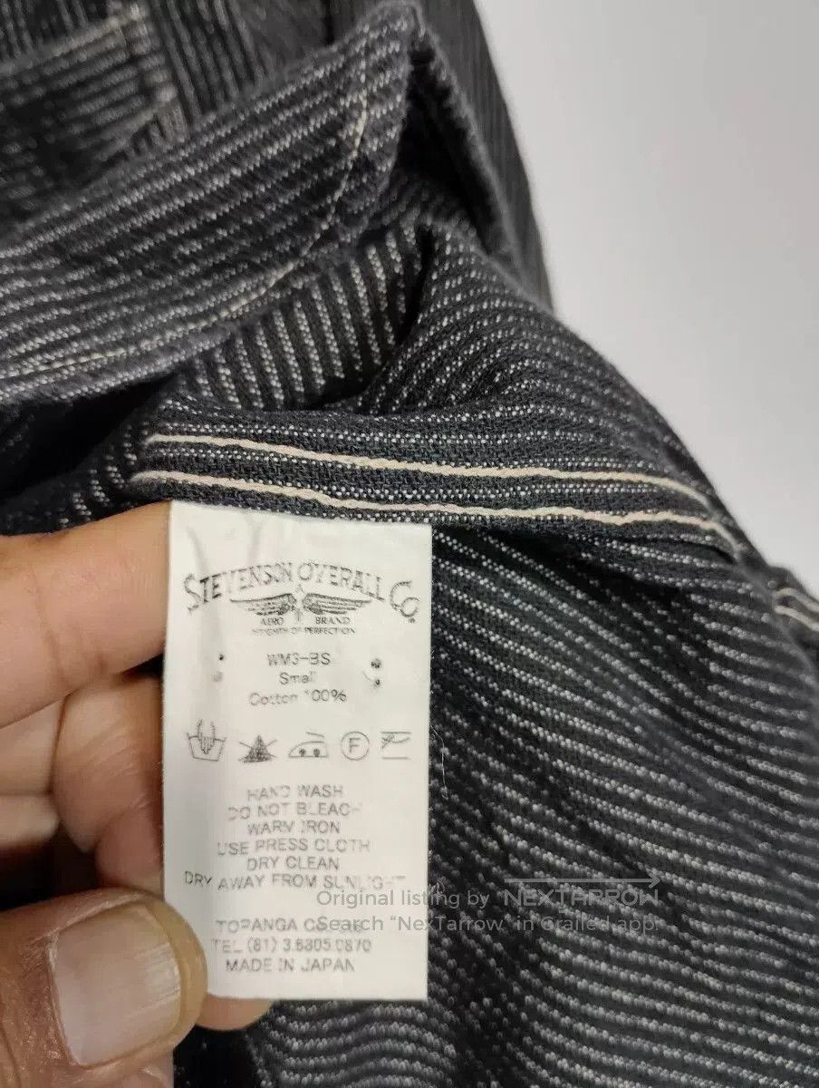 Stevenson Overall Co. Stevenson Overall Black Work Shirt. Size US S / EU 44-46 / 1 - 5 Thumbnail