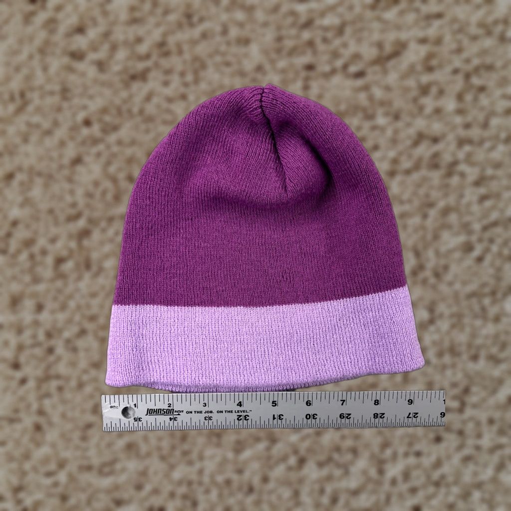 Vintage Target Beanie Toque Womens One Size Purple Knit 100% Acrylic Winter Snow Ski Size ONE SIZE - 1 Thumbnail